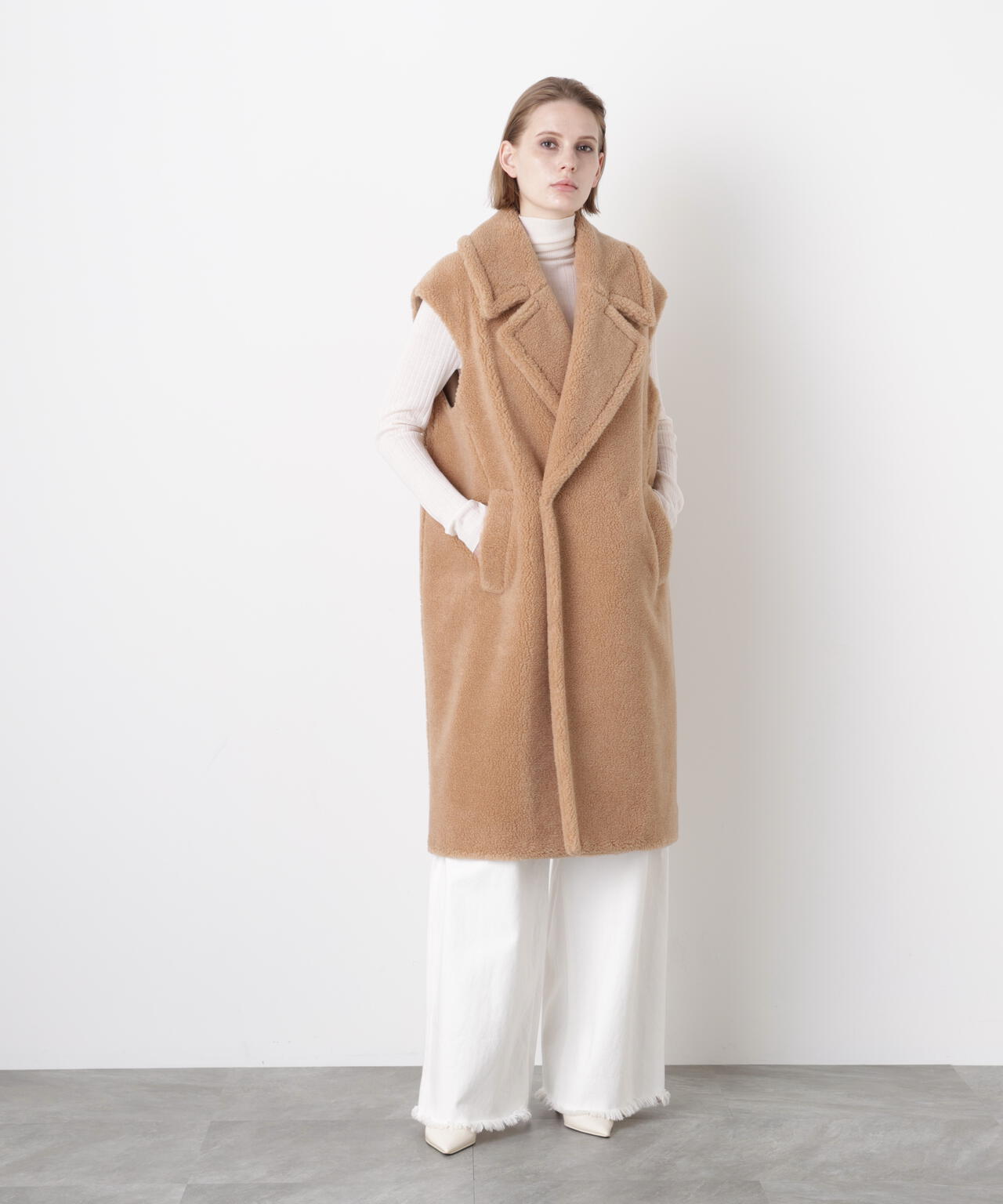 New Silhouette Boa Gilet | STUMBLY（スタンブリー） ｜【公式】通販