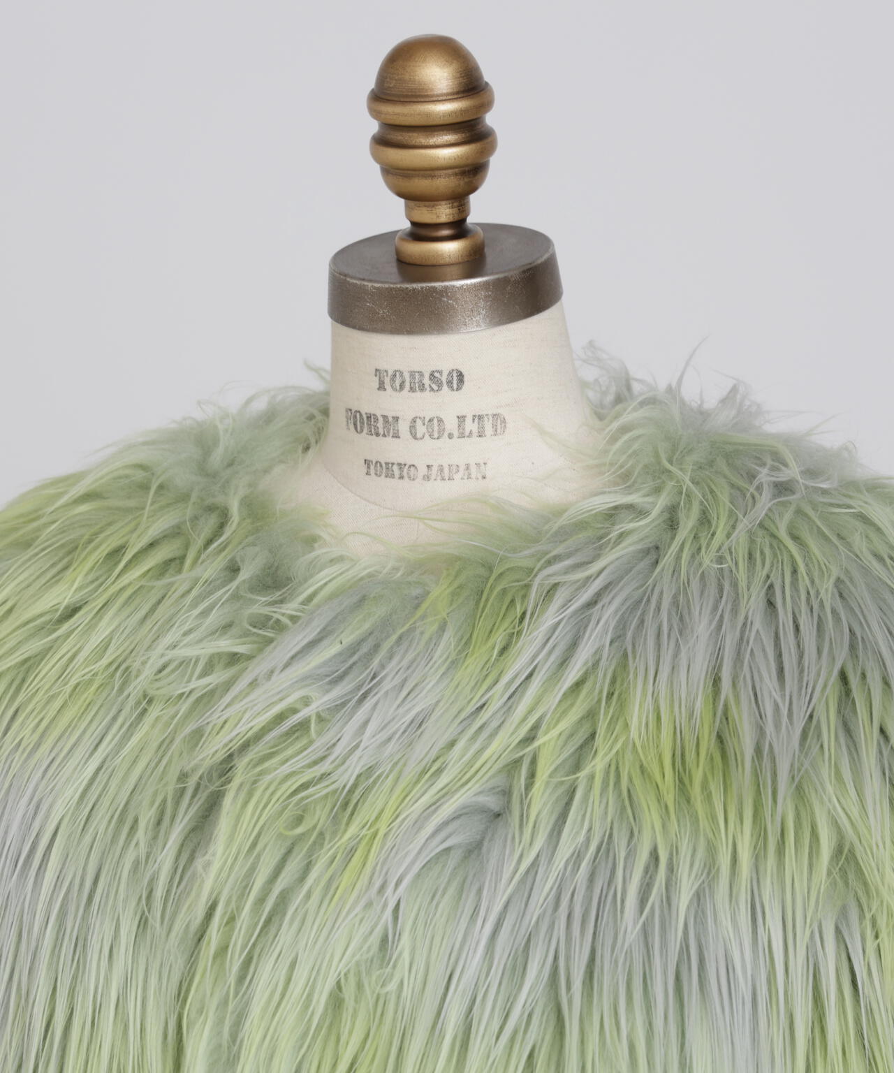 Gradation Dyed Fur Touch Gilet