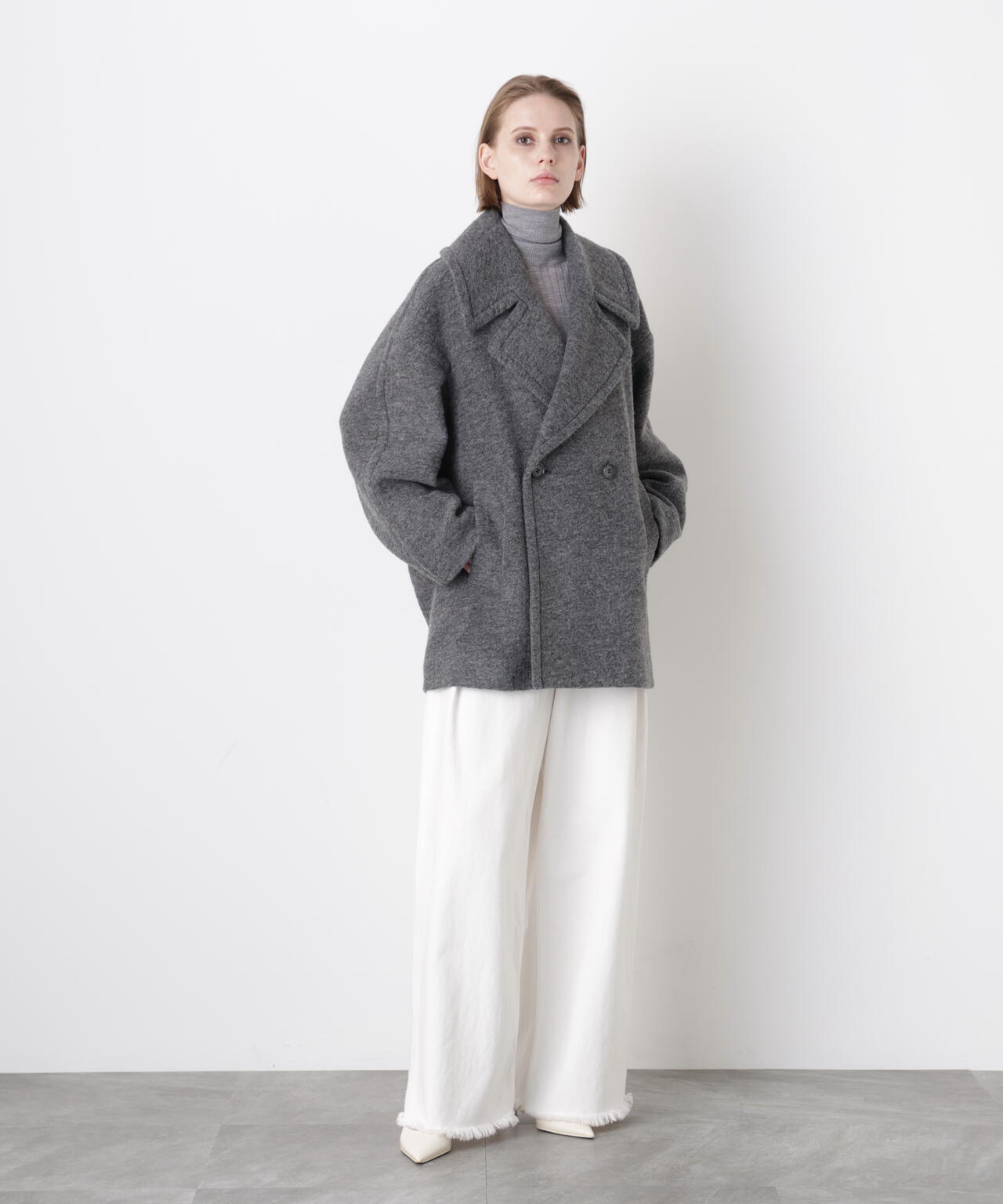 【GISELe 12月号掲載商品】New Big Silhouette Pea JK