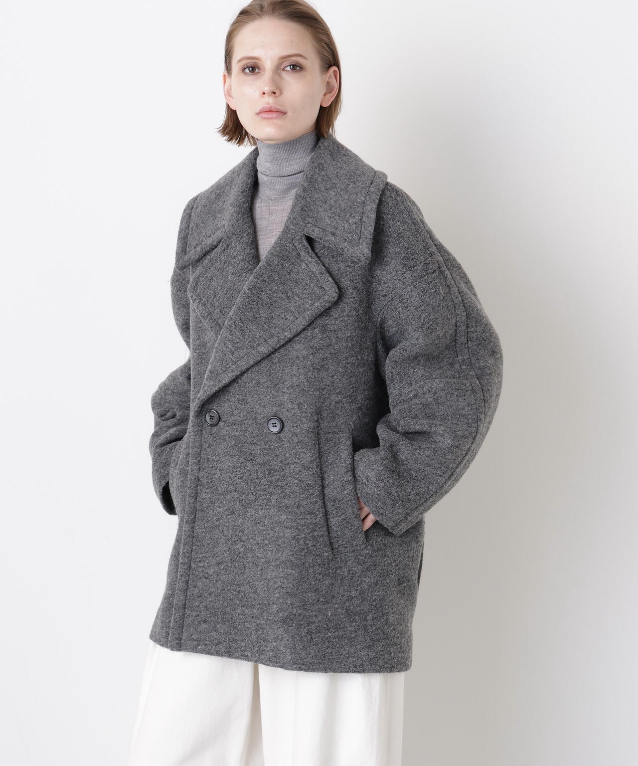 【GISELe 12月号掲載商品】New Big Silhouette Pea JK