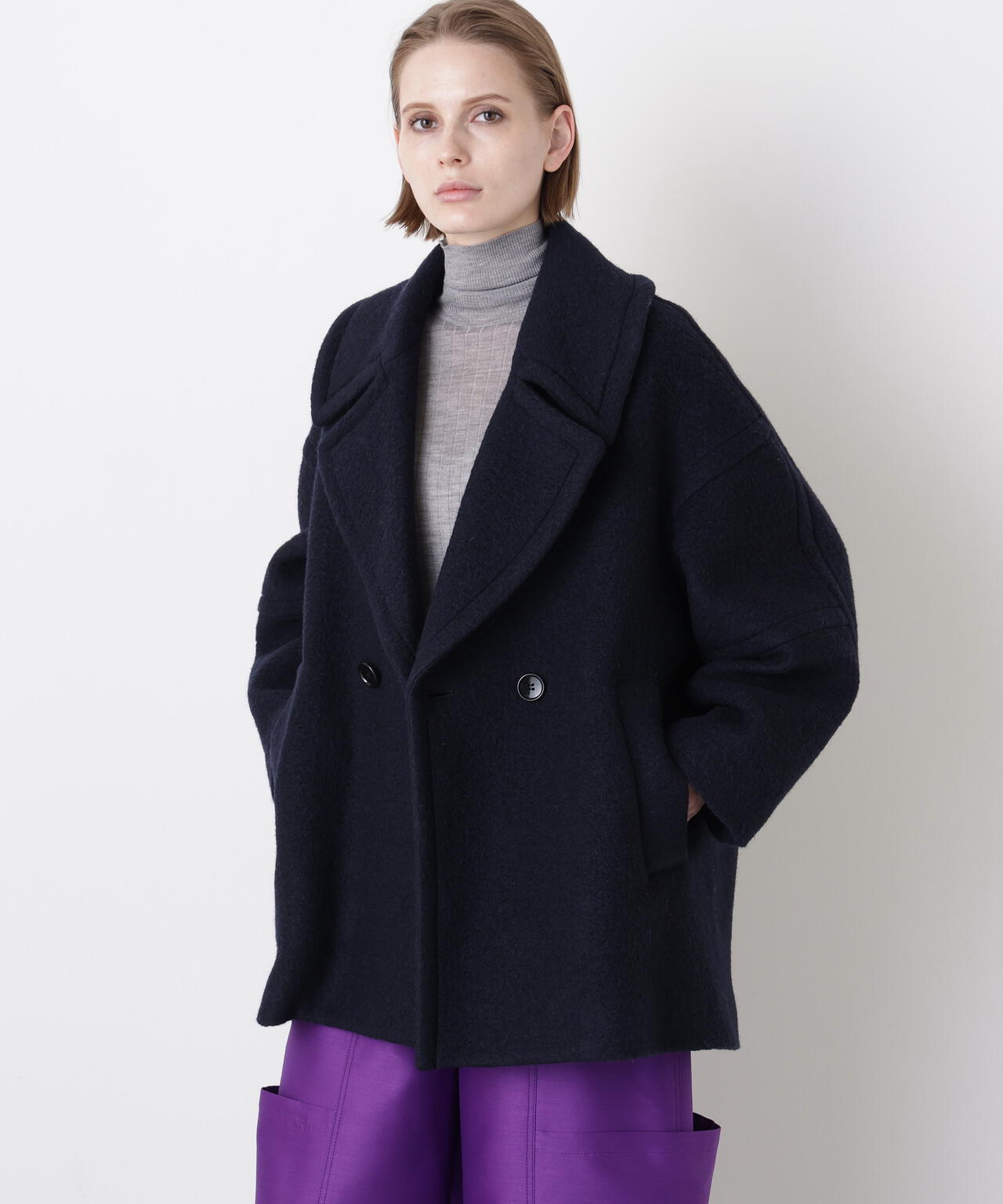 【GISELe 12月号掲載商品】New Big Silhouette Pea JK