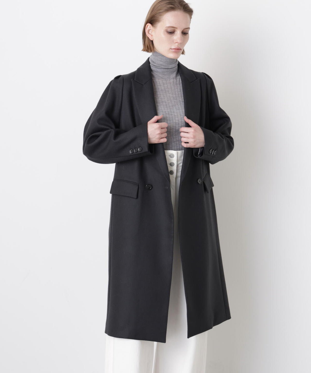 Constructed Sleeve Chester Coat | STUMBLY（スタンブリー） ｜【公式 