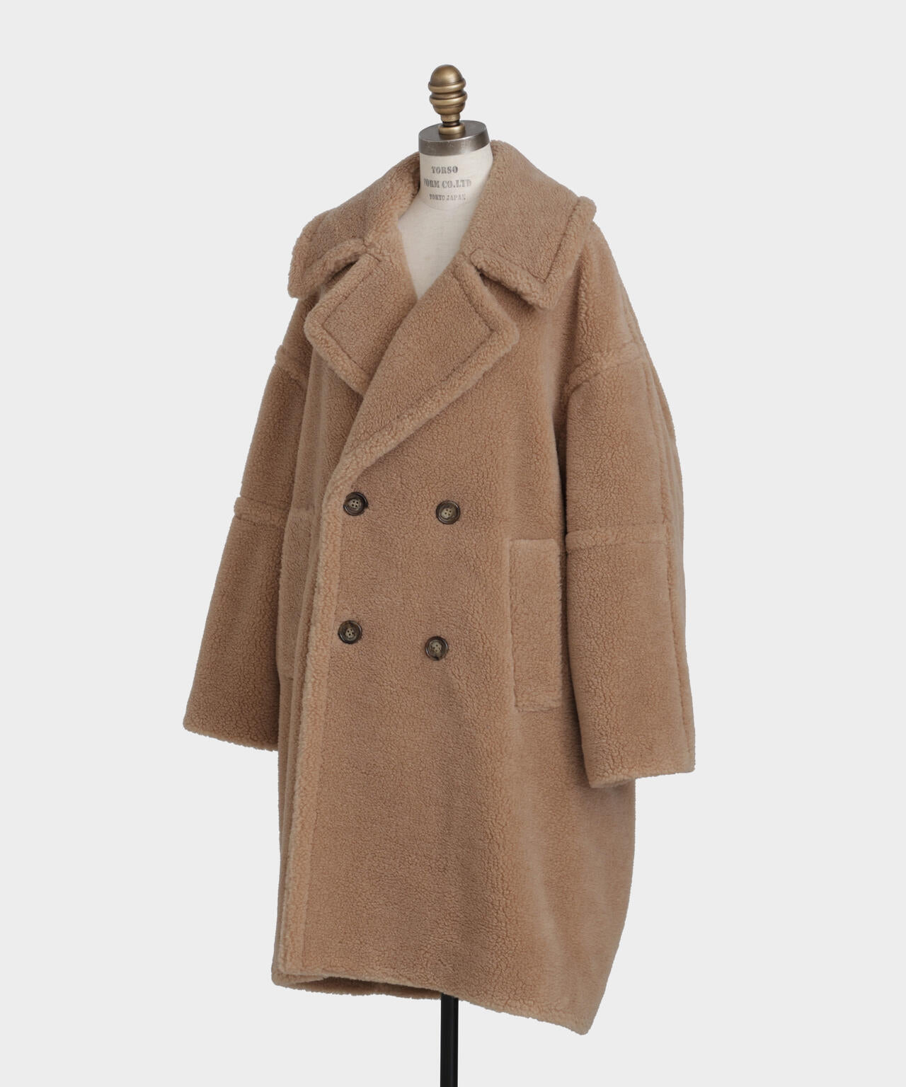 【Oggi 1月号掲載商品】New Silhouette Pea Coat