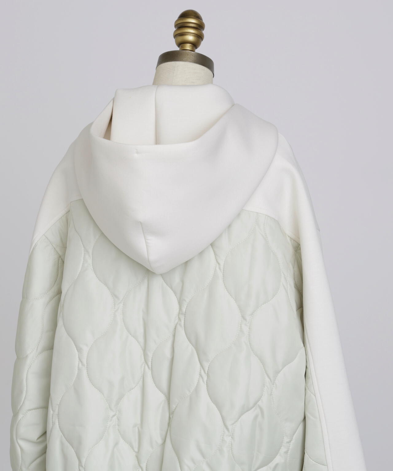 Quilted Combination Hoody