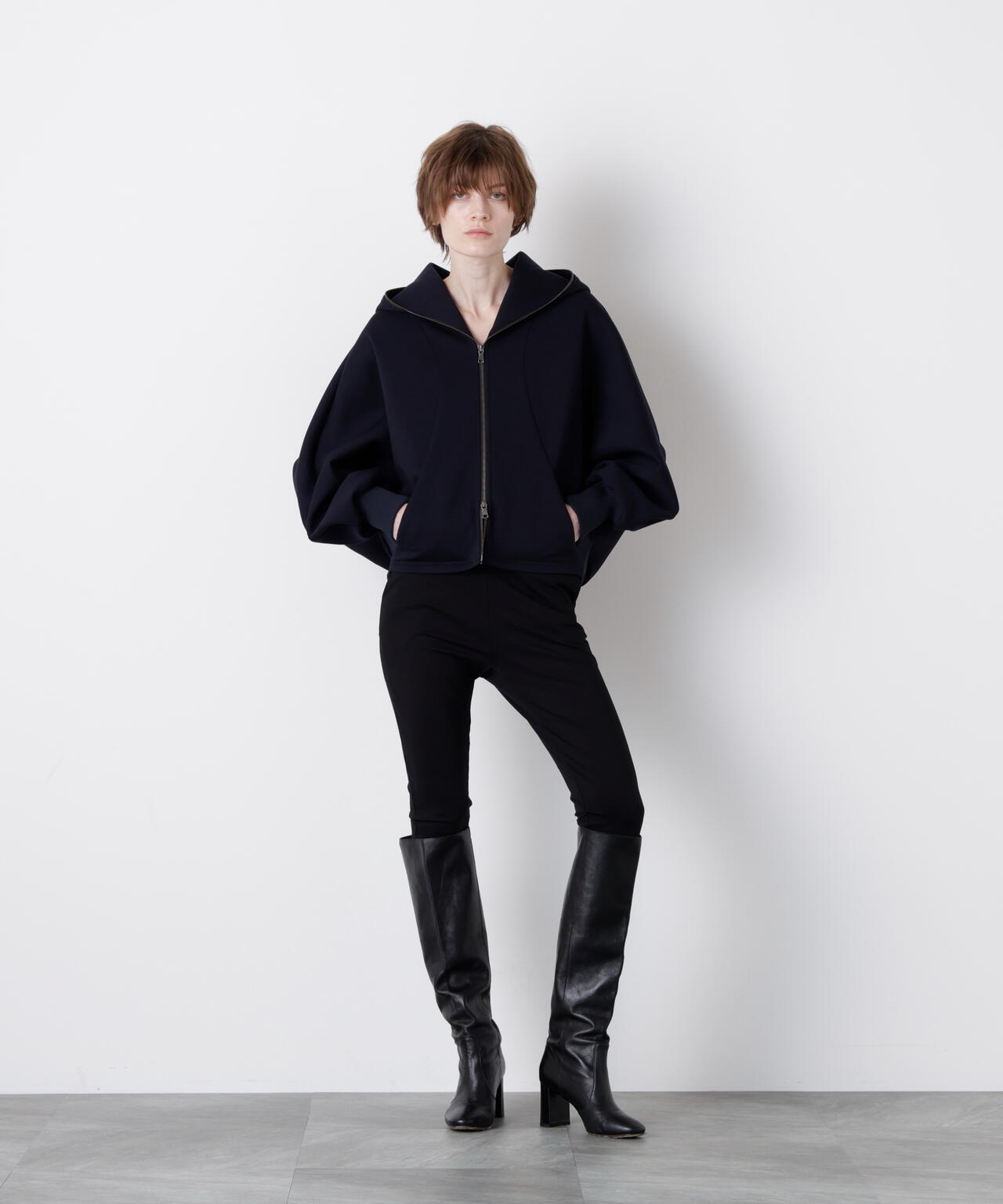 Air Double Knit Hood Zip Up