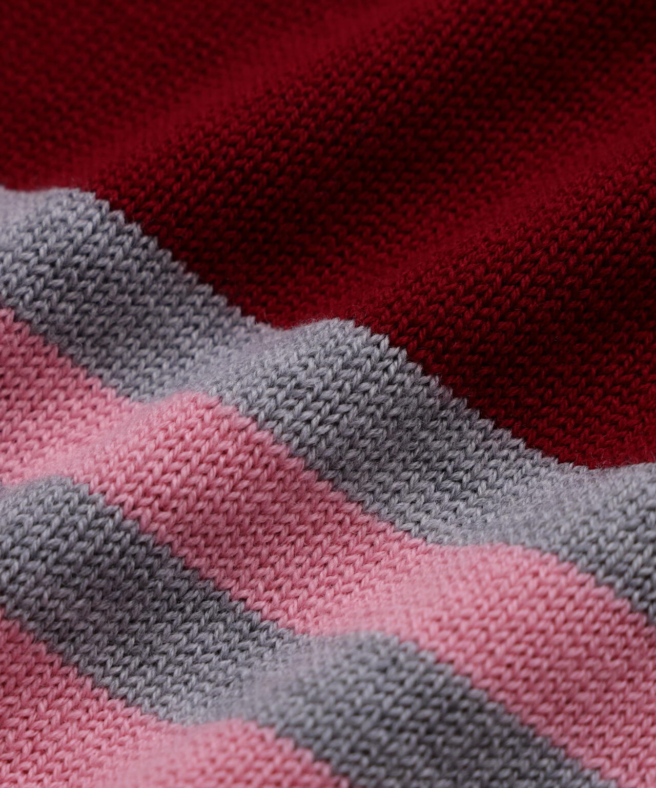 Fluffy Yarn Combi Pullover