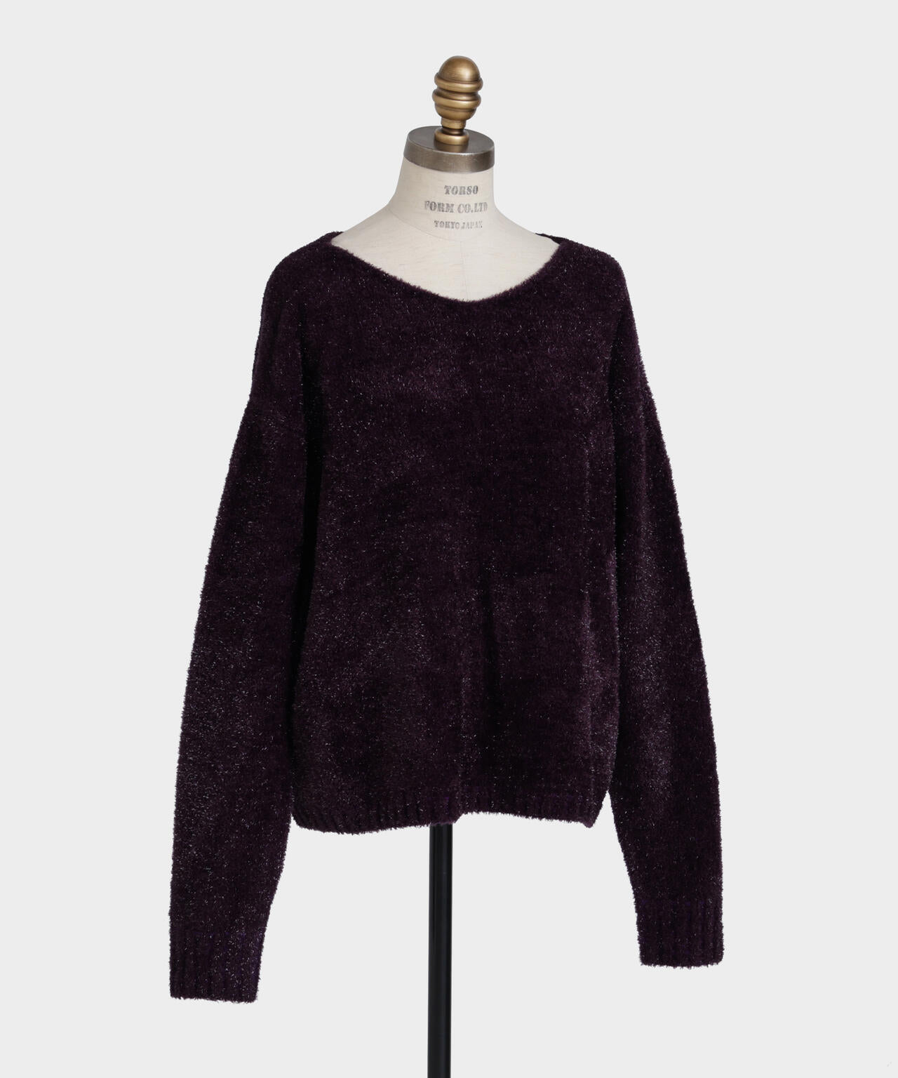 Glitter Yarn Pullover