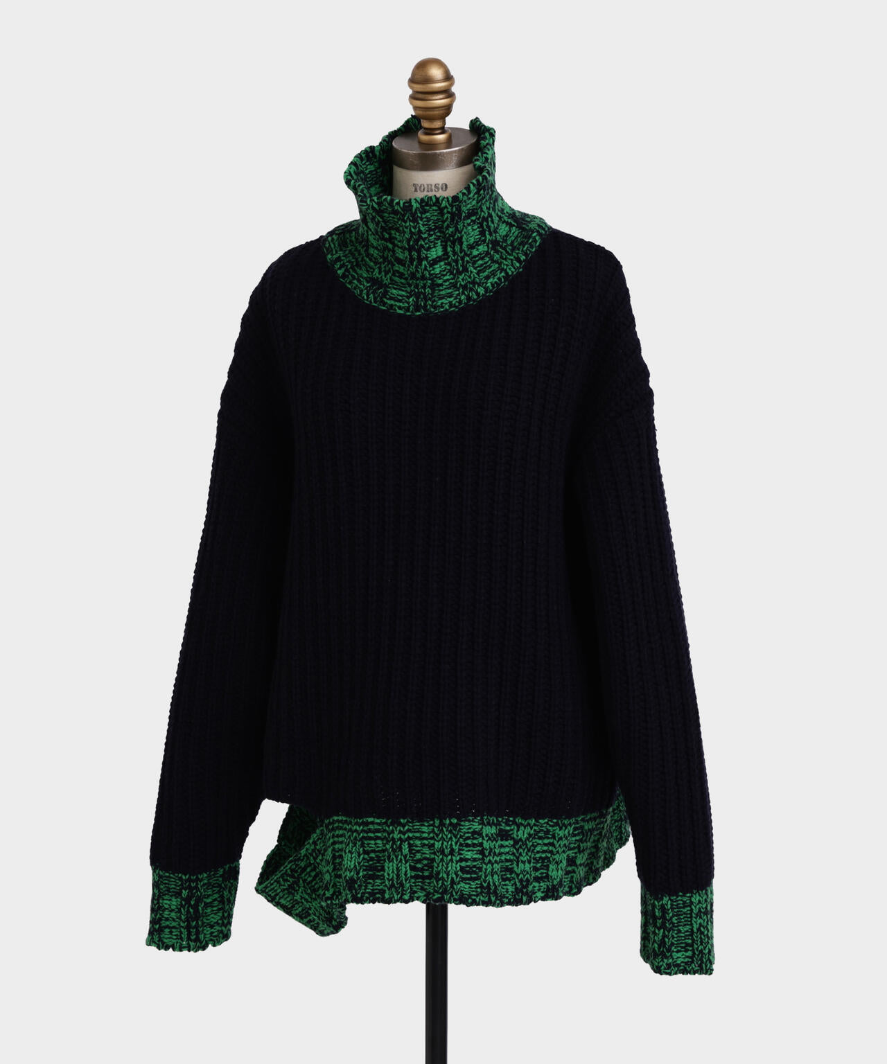 Mixed Color Yarn Pullover