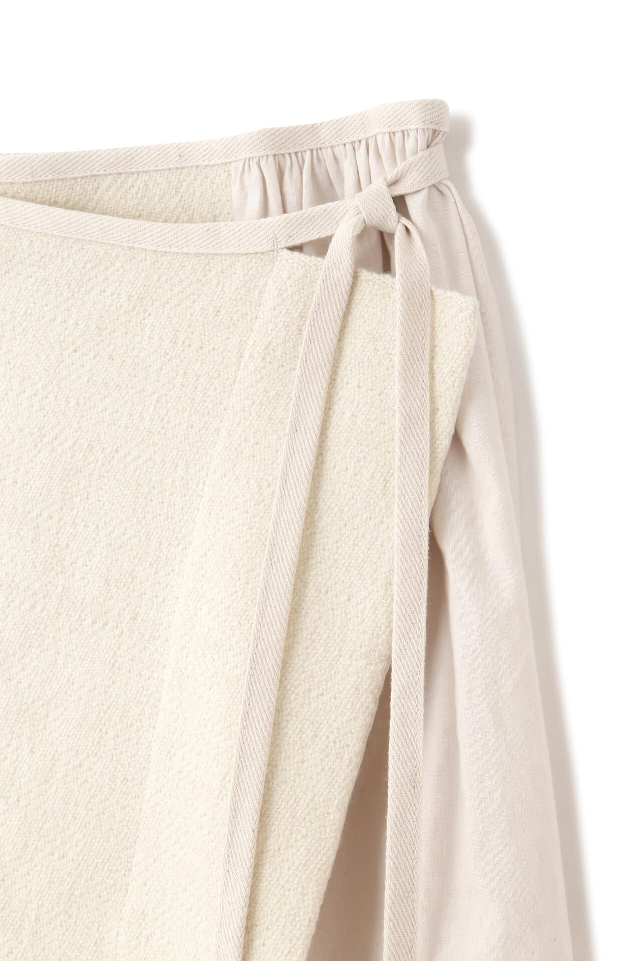 ＜quitan＞Wrap Skirt quitan / BHUTAN TEX WRAP SKIRT | THE LIBRARY（ザ ライブ