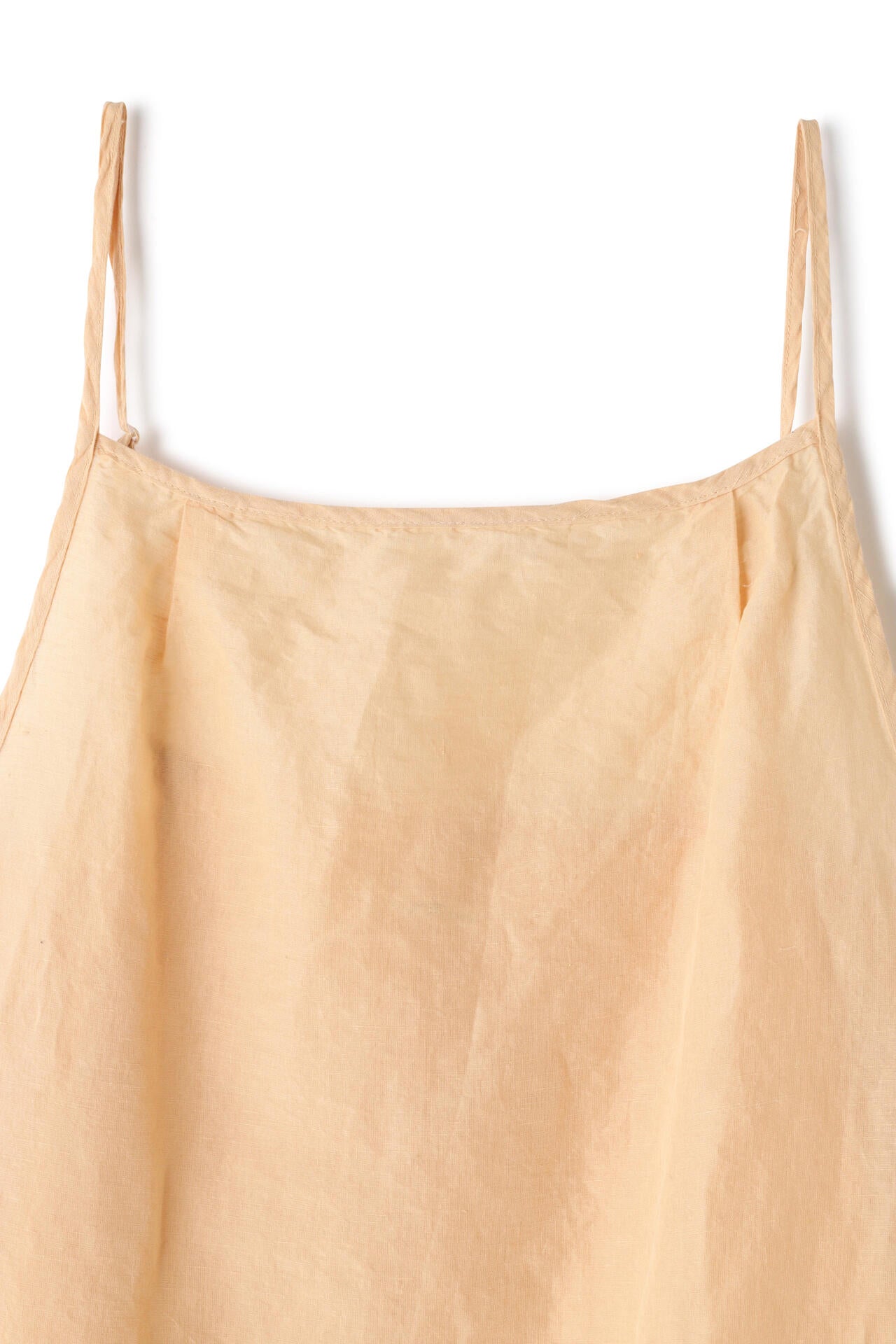 ［別注］quitan / LINEN KHADI SLIP DRESS