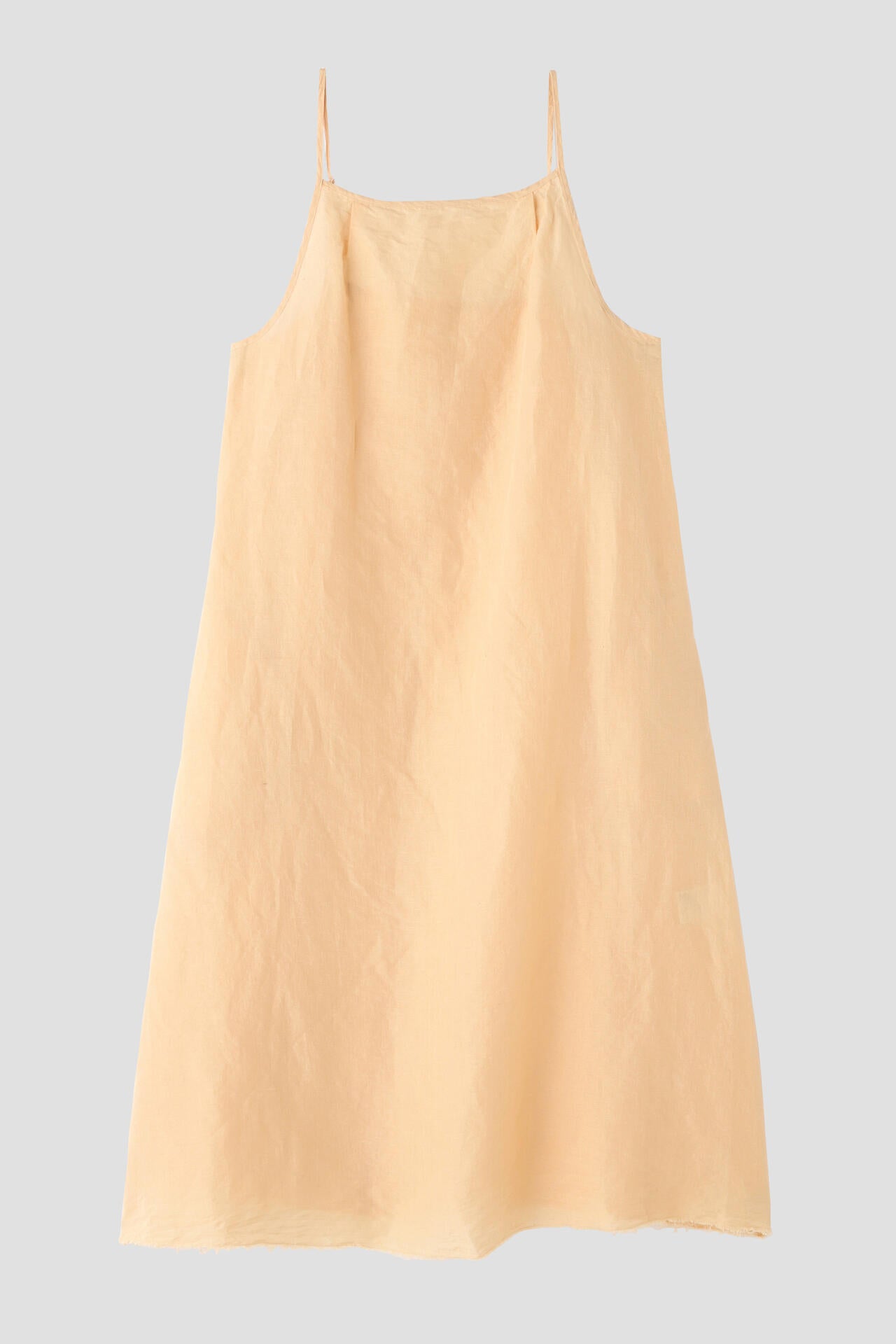 ［別注］quitan / LINEN KHADI SLIP DRESS