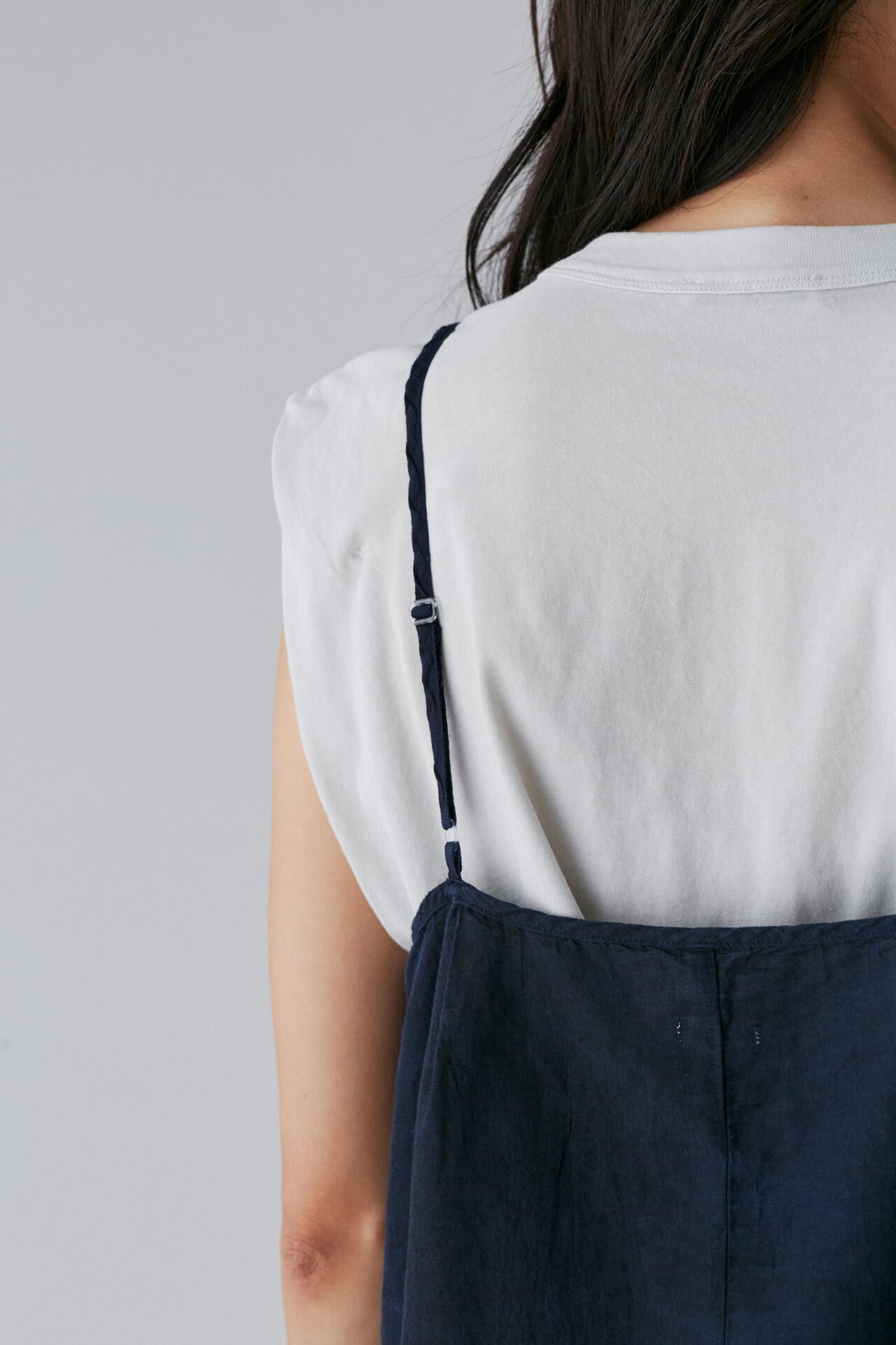 ［別注］quitan / LINEN KHADI SLIP DRESS