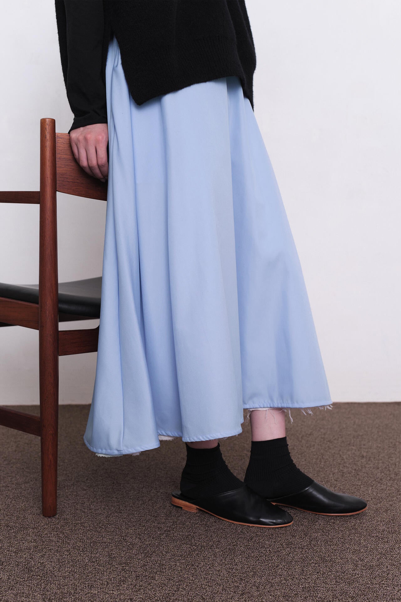＜quitan＞Wrap Skirt 別注］quitan / BUSTLE EASY SKIRT | THE LIBRARY（ザ ライブラリー