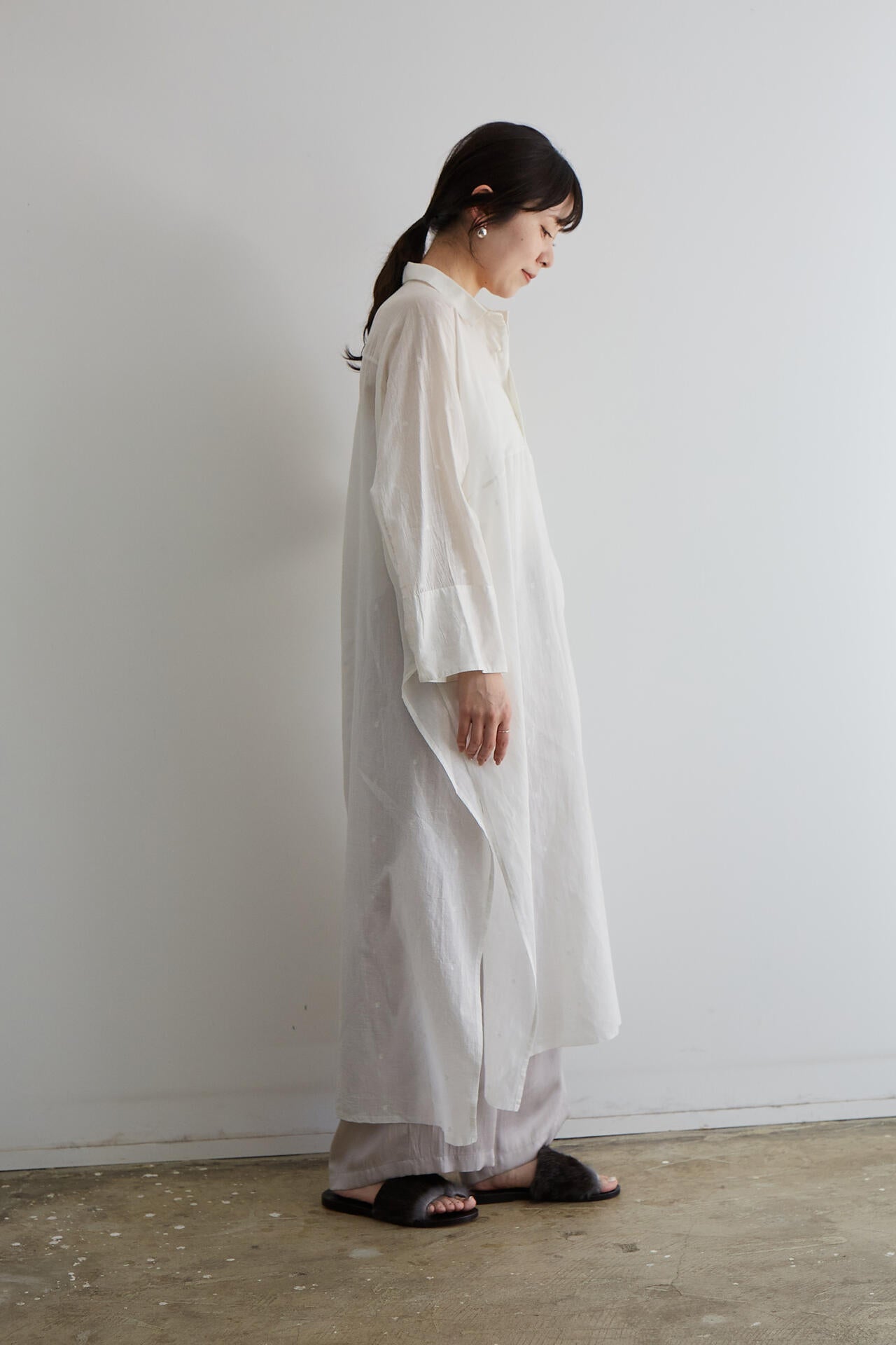 quitan / JAMDANI KHADI AO DAÏ LONG SHIRT | THE LIBRARY（ザ ライブ