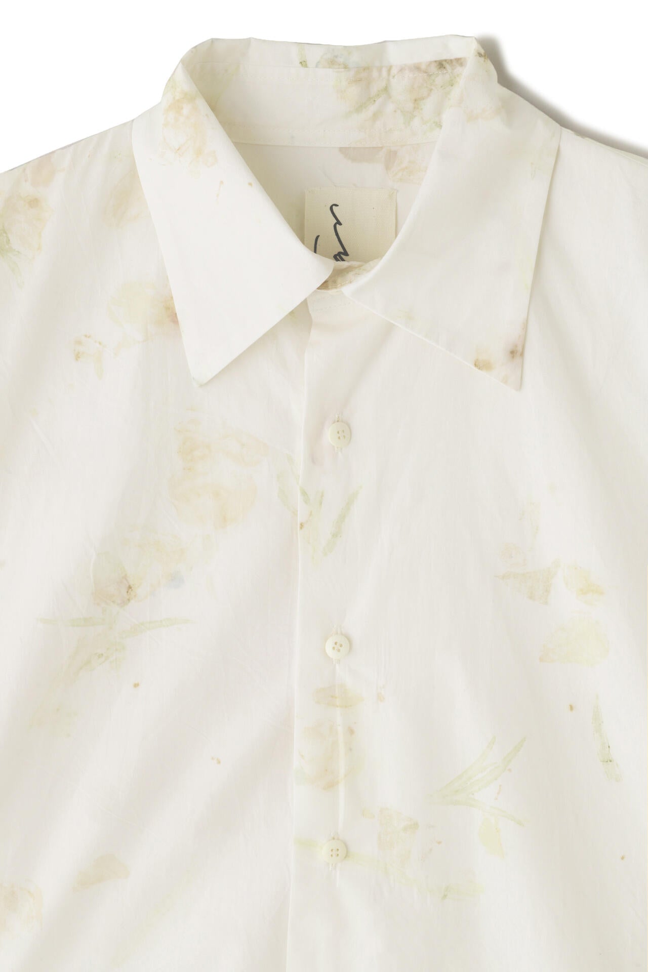 quitan バンドルダイ ギャザーブラウス ao dai shirt quitan / BUNDLE DYE WIDE R/C SHIRT | THE LIBRARY（ザ ライブラリー
