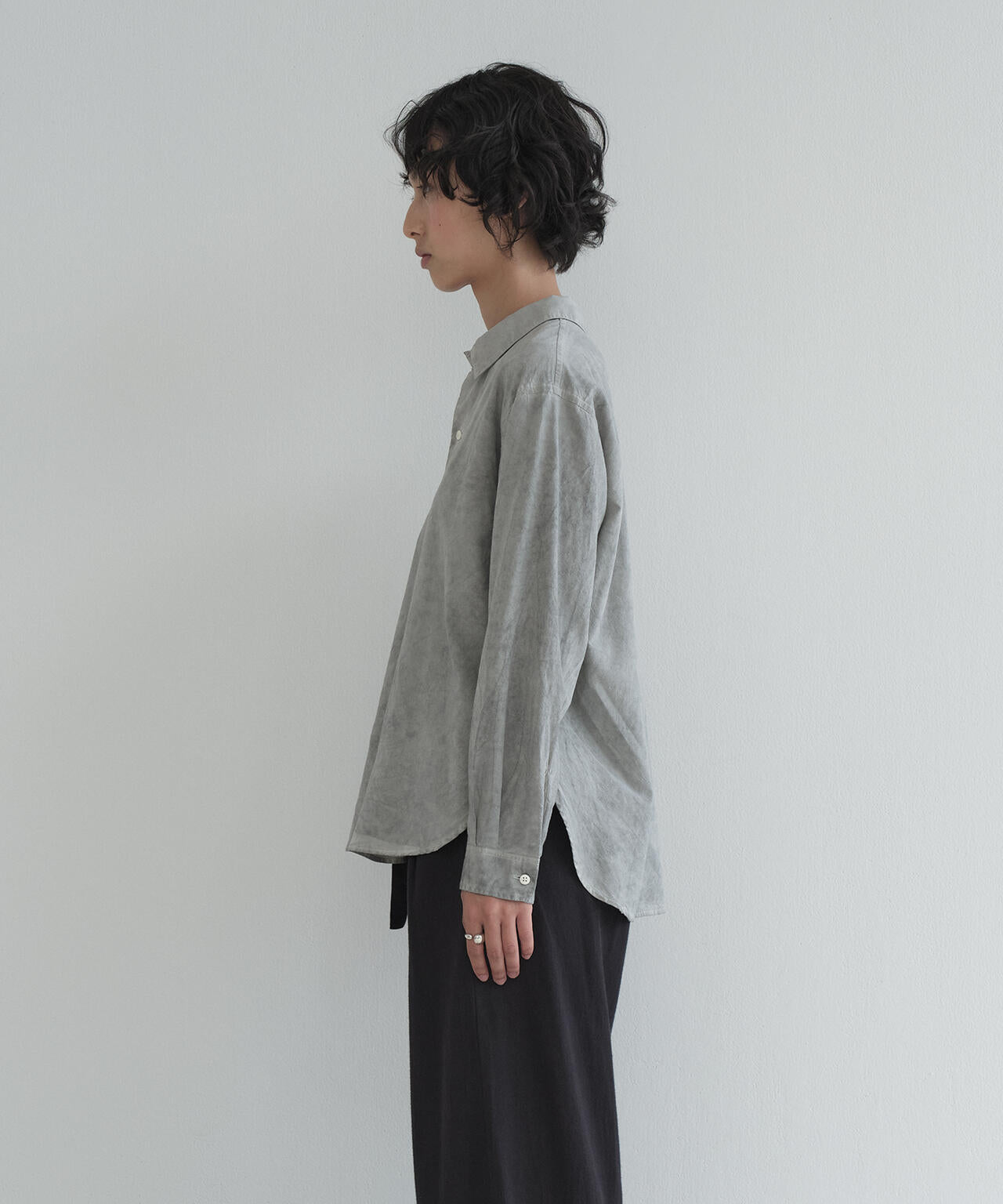 [別注] quitan / SMALL COLLAR PO SHIRT