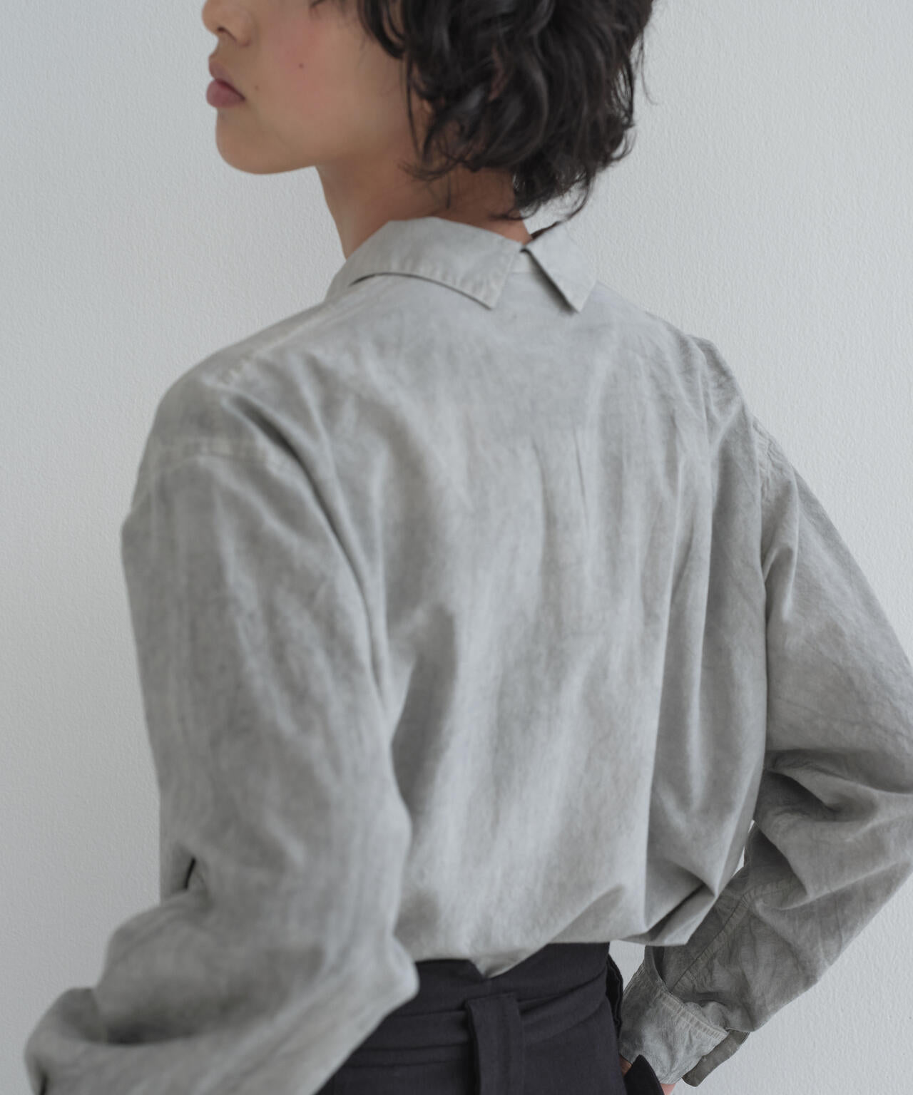 [別注] quitan / SMALL COLLAR PO SHIRT