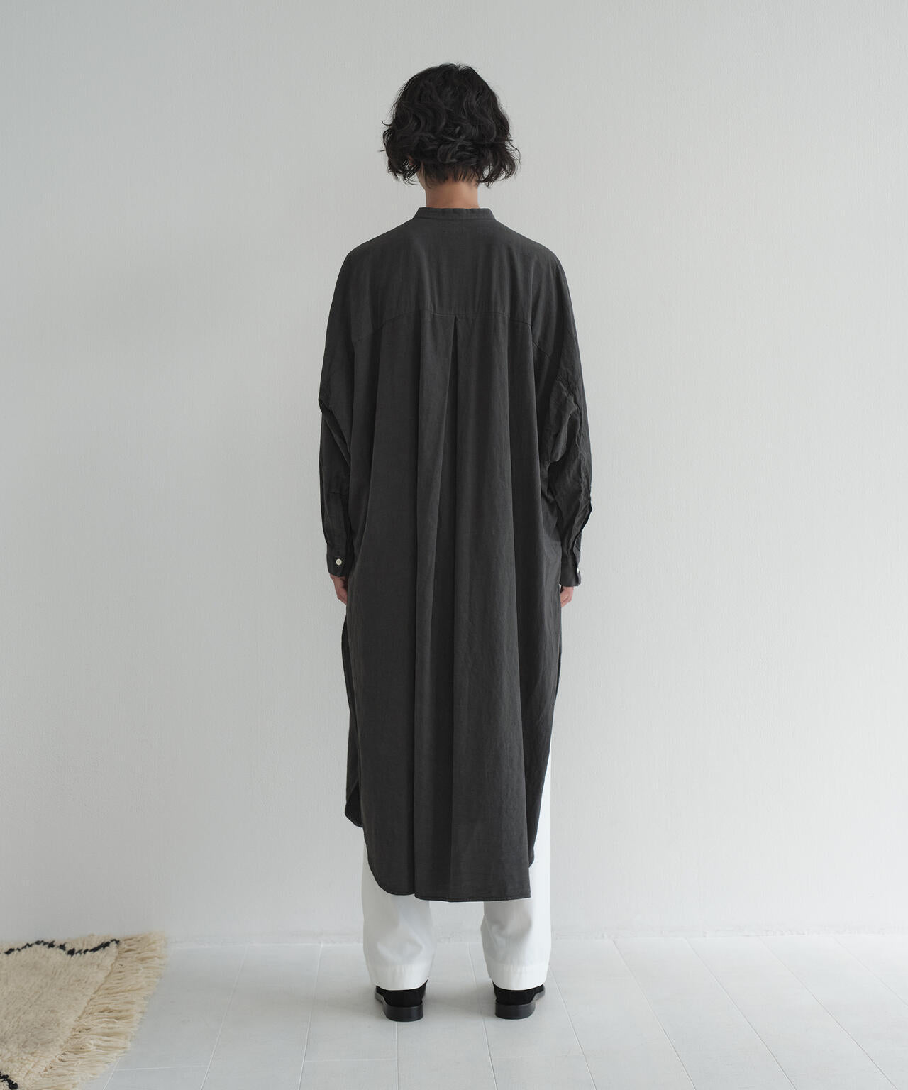 [別注] quitan / AO DAI LONG BAND COLLAR SHIRT