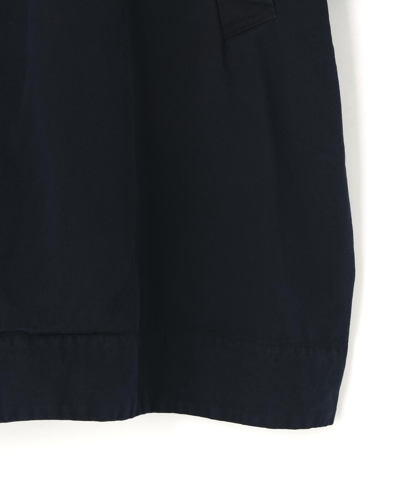 quitan / FINE BRUSHED ORNC COTTON ROUND COLLAR BALMACAAN COAT