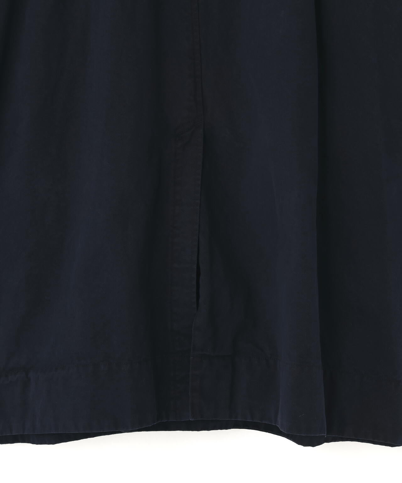 quitan / FINE BRUSHED ORNC COTTON ROUND COLLAR BALMACAAN COAT