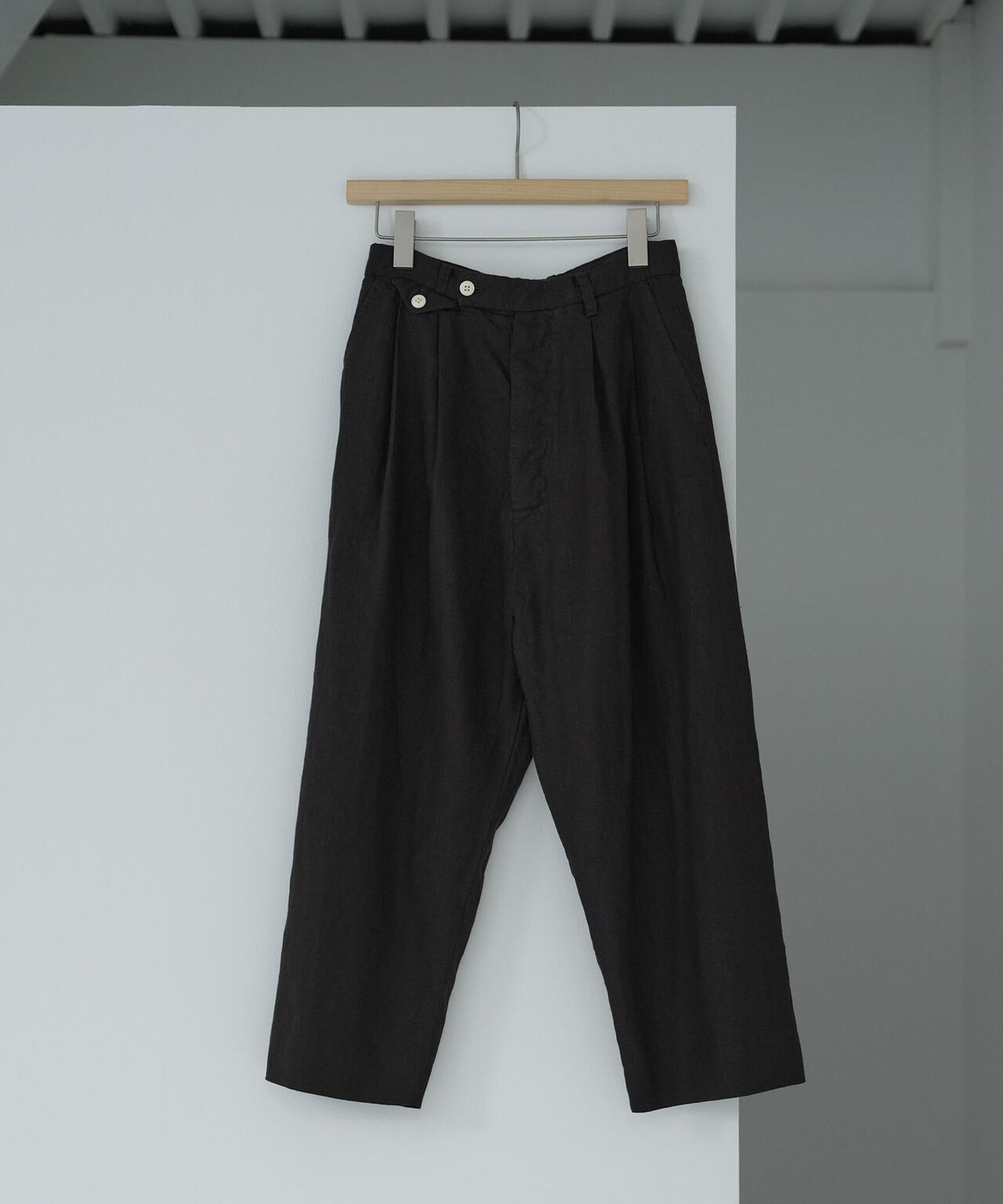[別注]quitan / LINEN CANVAS WIDE CRICKET PANTS