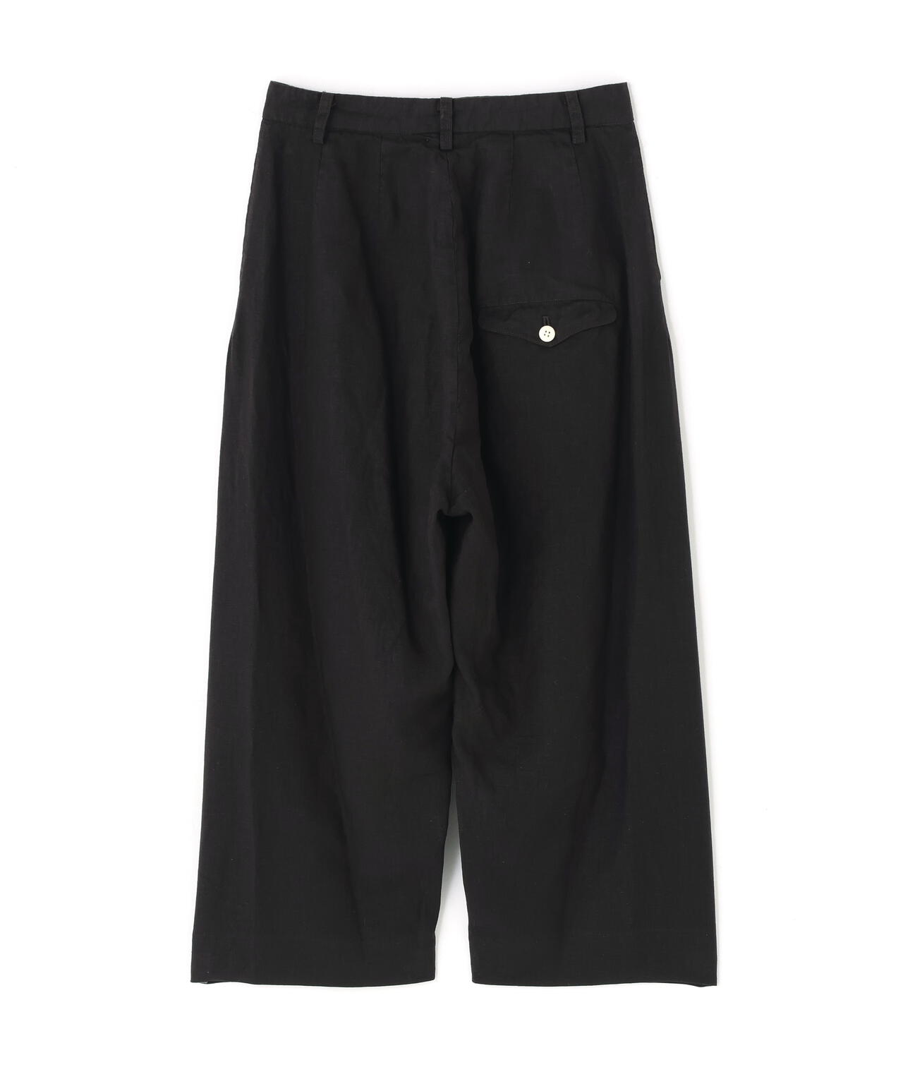 [別注]quitan / LINEN CANVAS WIDE CRICKET PANTS