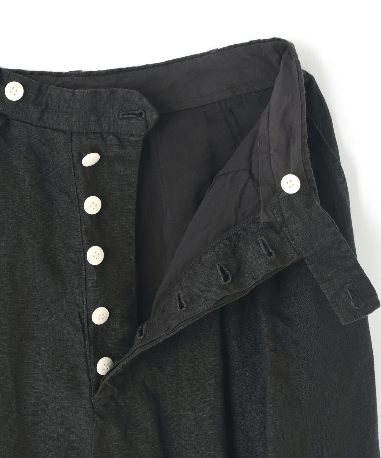 [別注]quitan / LINEN CANVAS WIDE CRICKET PANTS