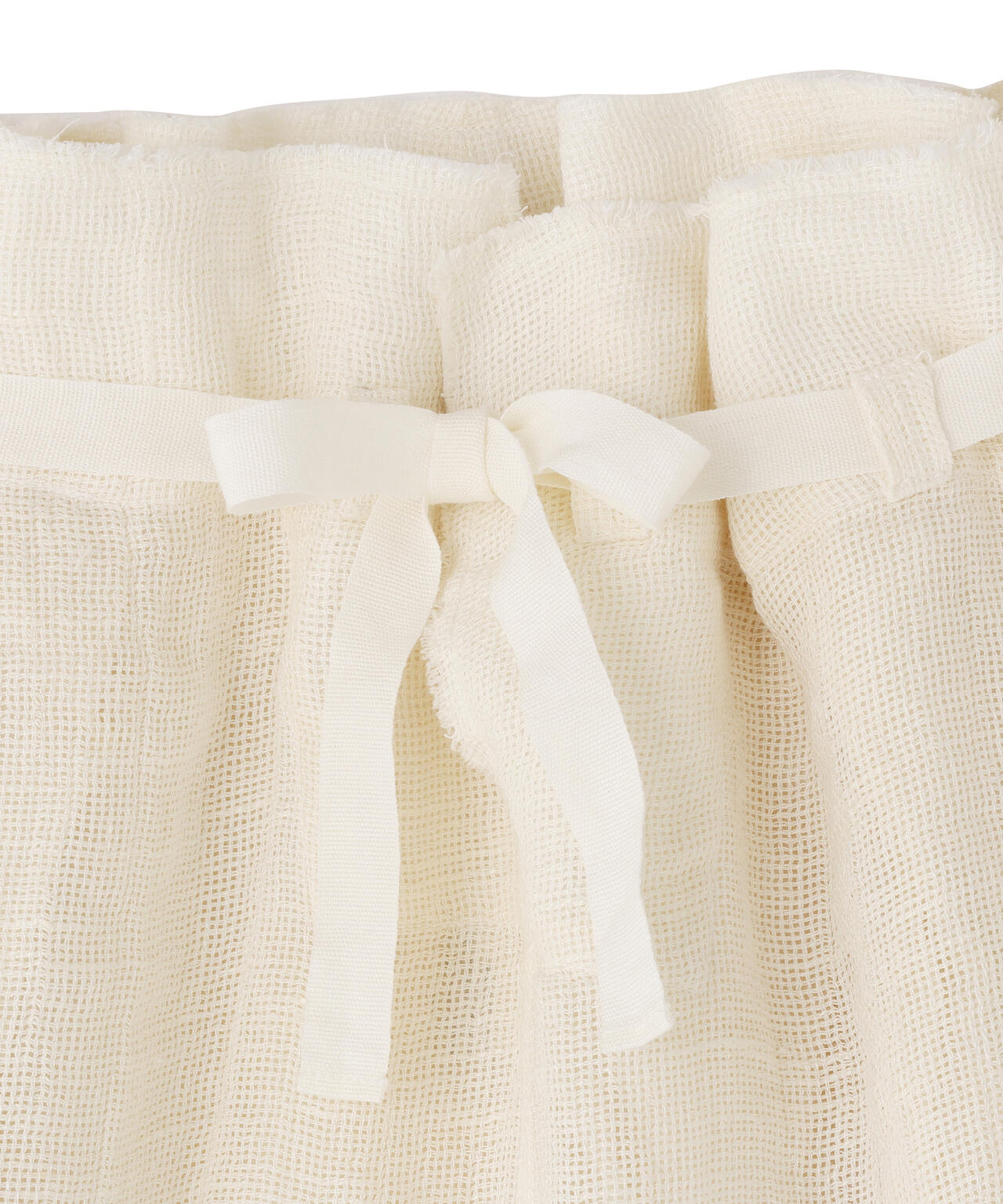 quitan / ORGANIC 56 LINEN SLUB LINEN BASKET FRENCH HOSPTAL PANTS