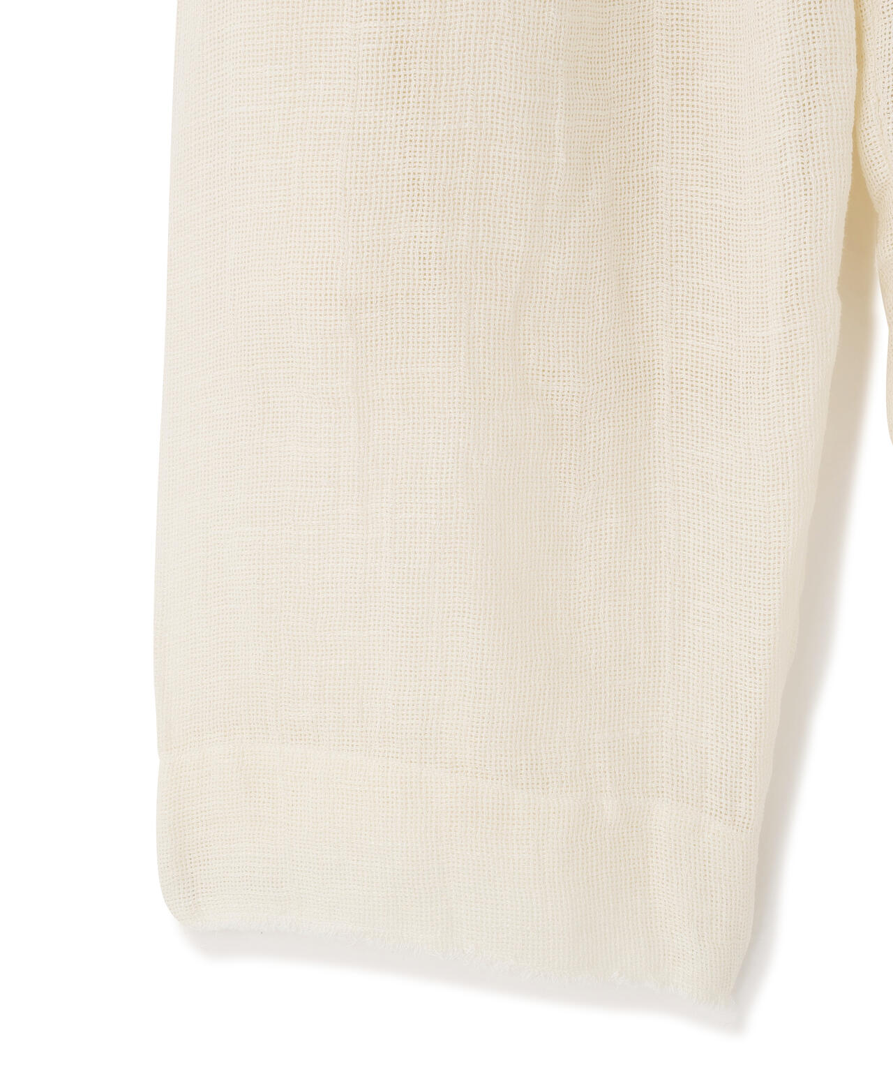 quitan / ORGANIC 56 LINEN SLUB LINEN BASKET FRENCH HOSPTAL PANTS
