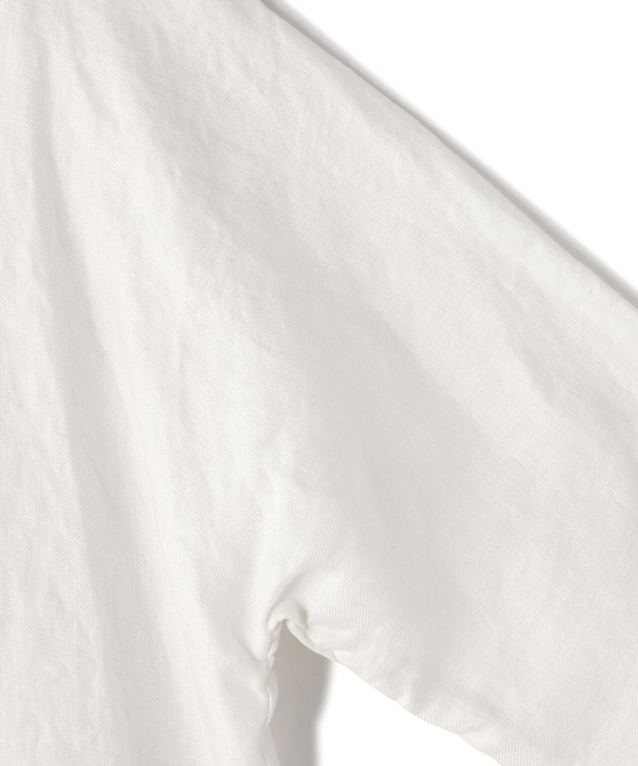 quitan / HEMP TWILL REGULAR COLLAR 3/4 SHIRT