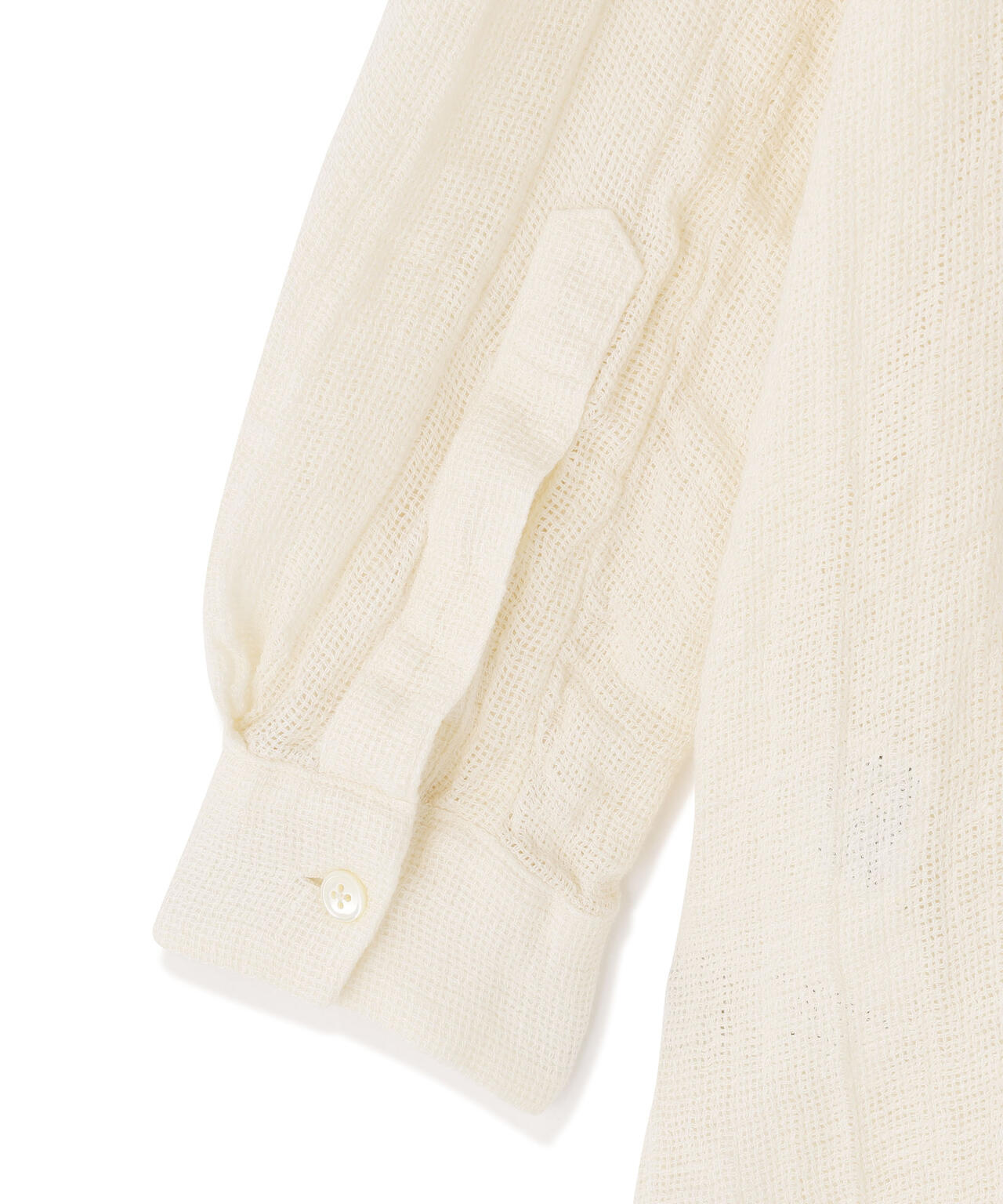 quitan / ORGANIC 56 LINEN SLUB LINEN BASKET AO DAÏ B/C LONG SHIRT