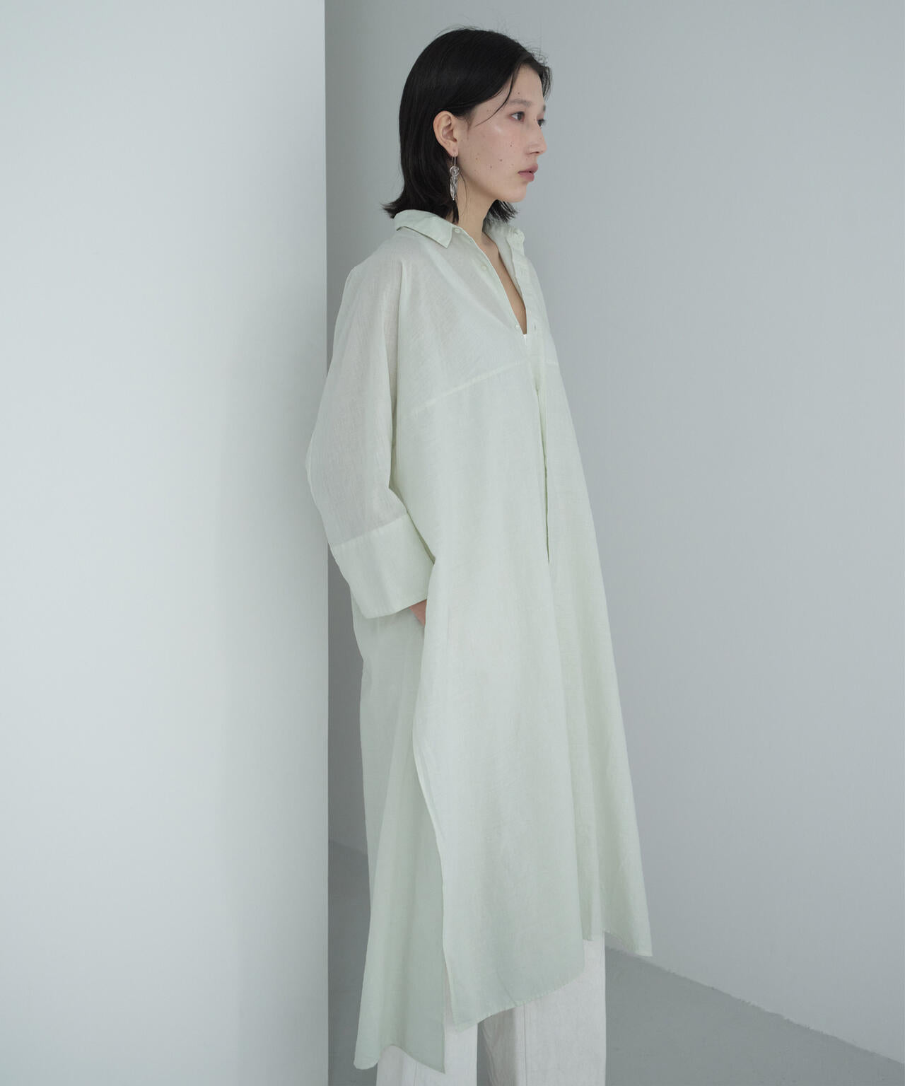 別注]quitan / COTTON KHADI AODAI LONG SHIRTS | THE LIBRARY（ザ