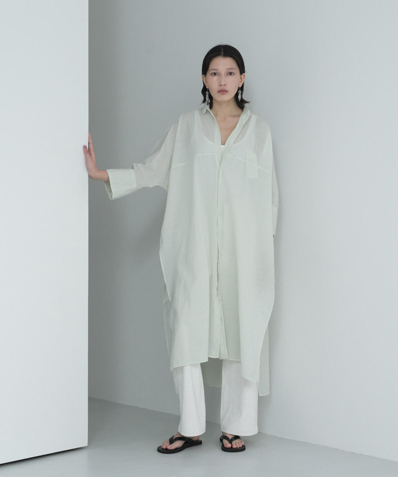 別注]quitan / COTTON KHADI AODAI LONG SHIRTS | THE LIBRARY（ザ