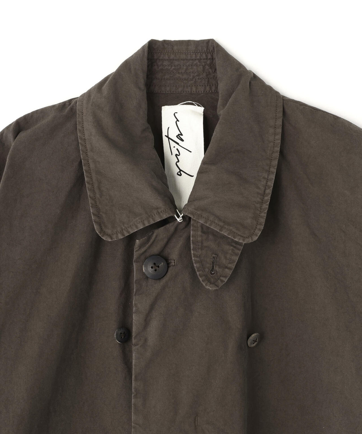 quitan / FINE BRUSHED HORSE CLOTH FROCK COAT