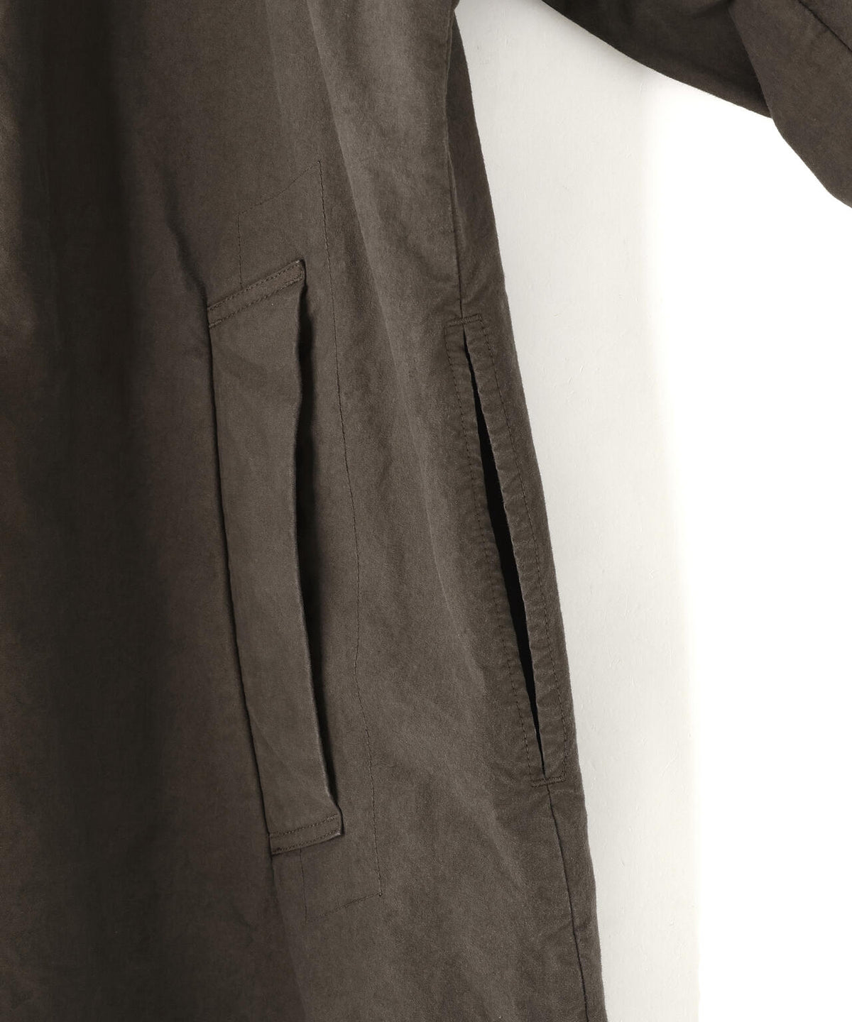 quitan / FINE BRUSHED HORSE CLOTH FROCK COAT