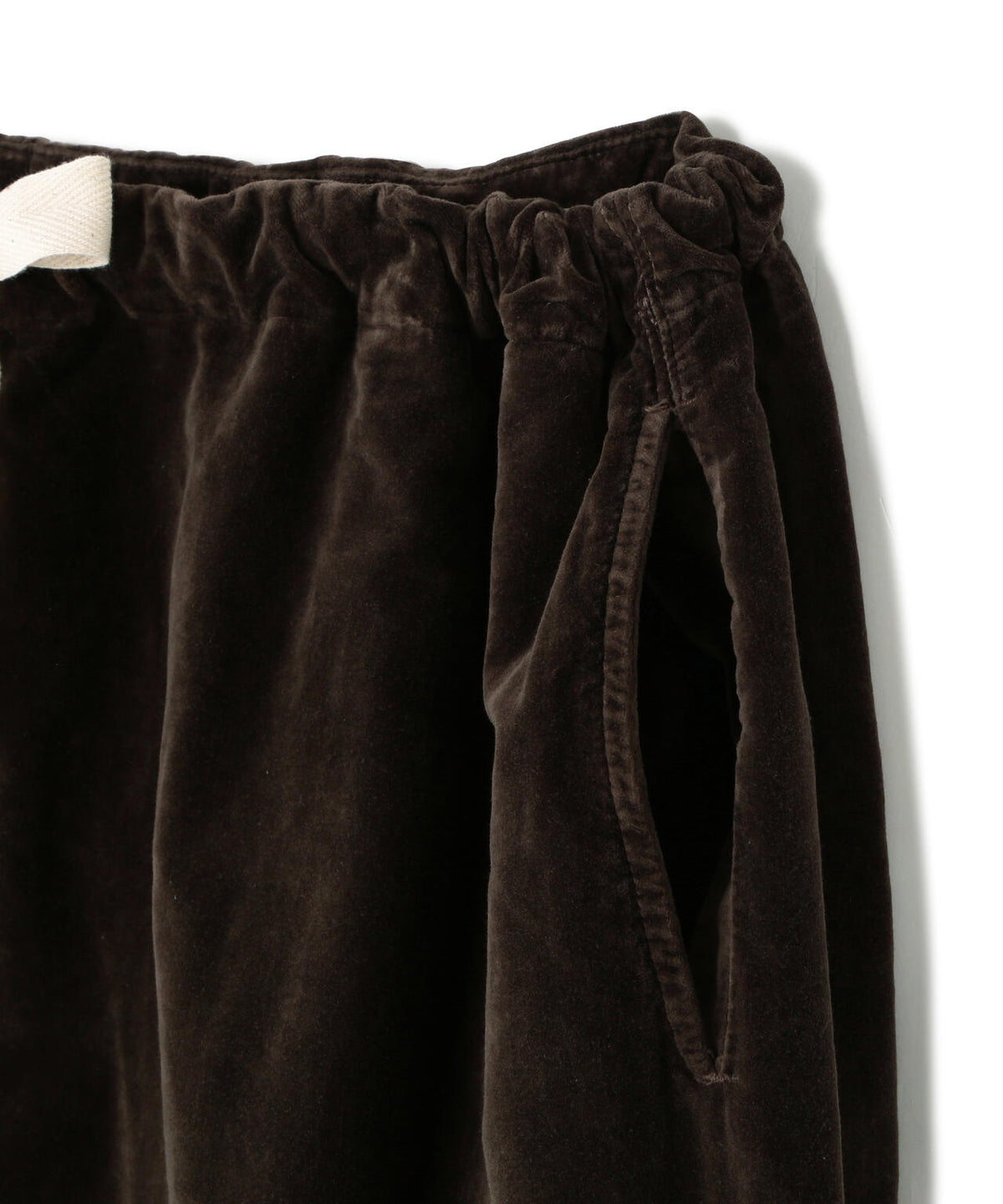 quitan / COTTON VELVET SNOW OVER PANTS