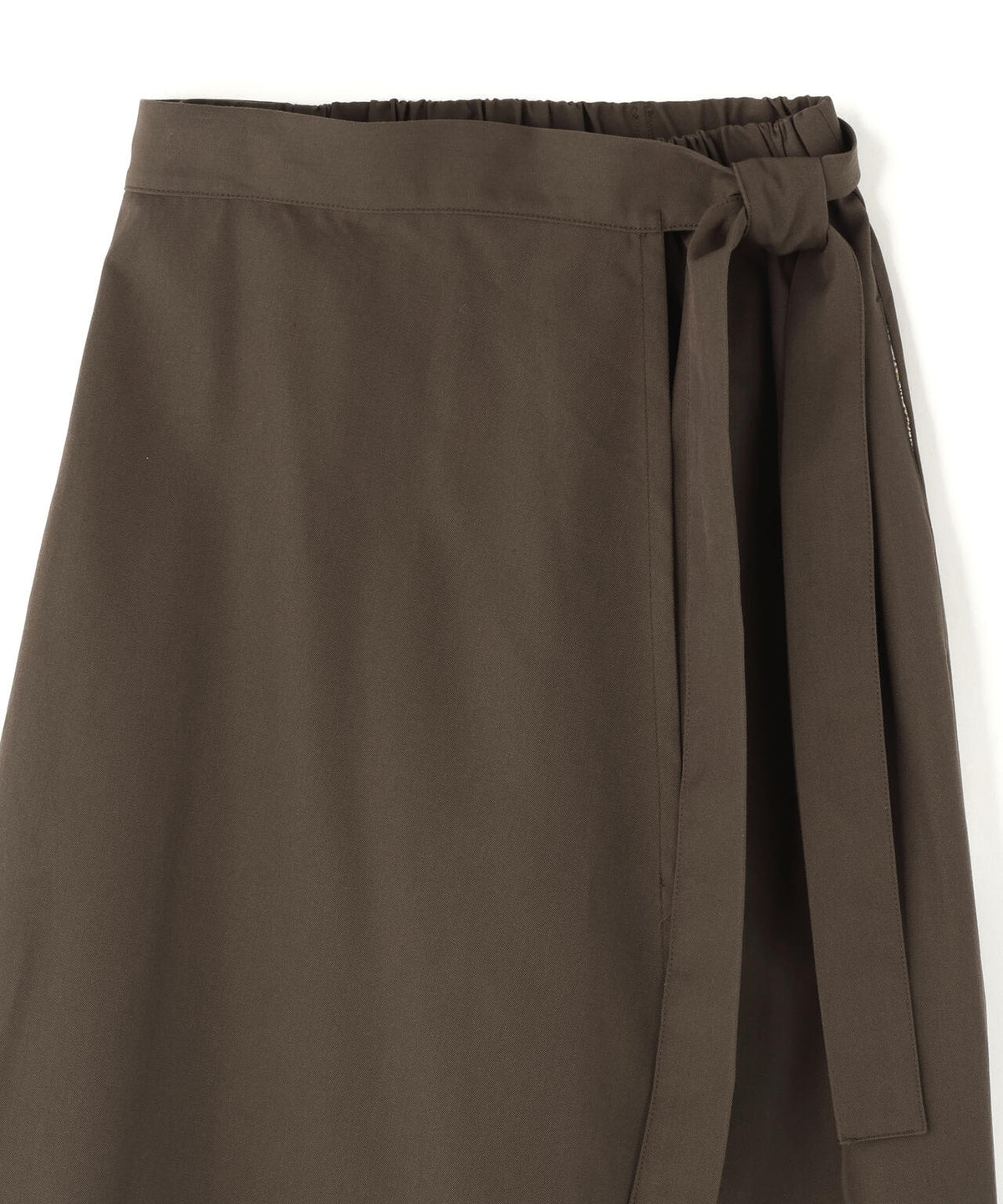 quitan / WOOL COTTON TRENCH CLOTH  KILT EASY PANTS