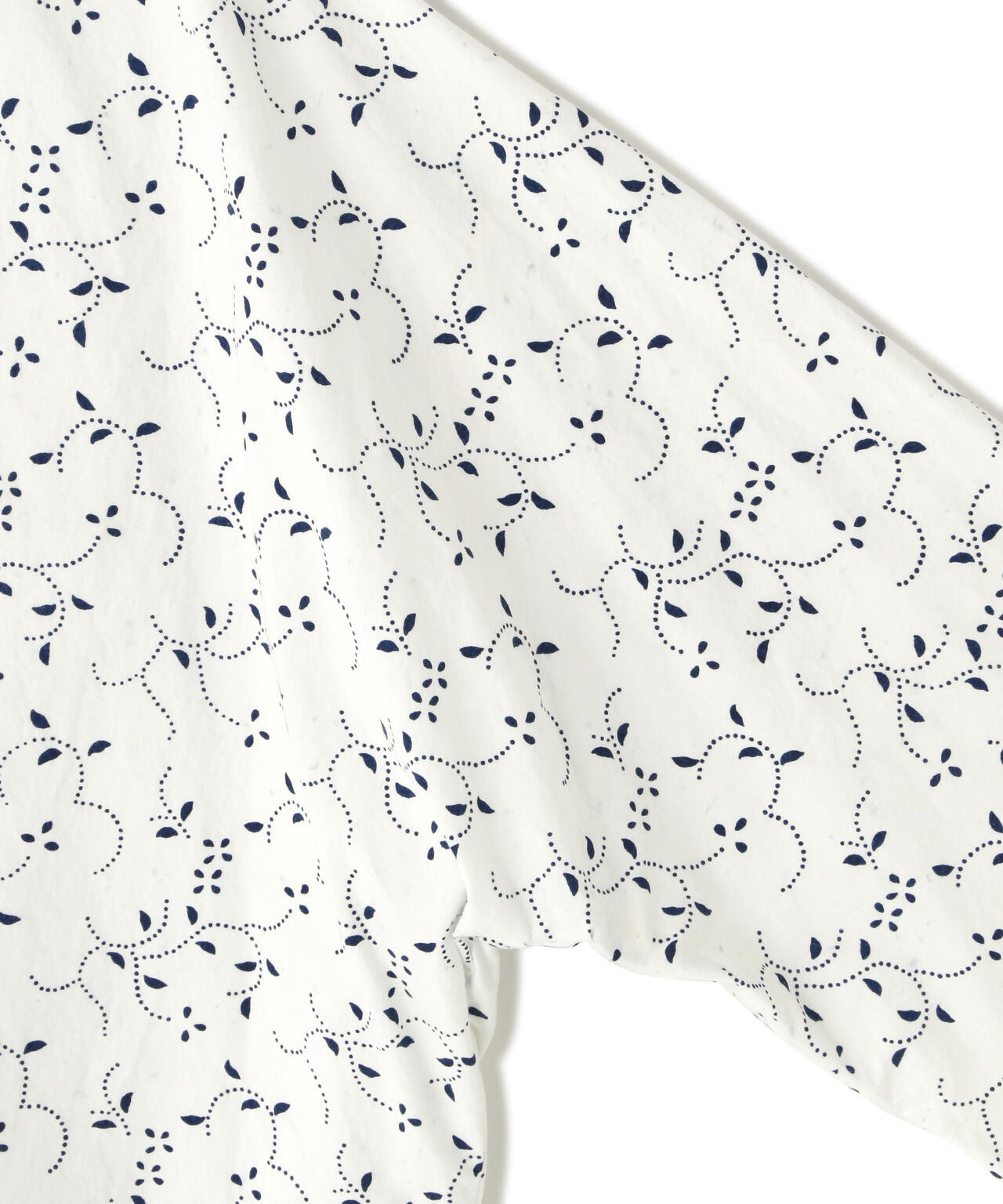 quitan / TRANSYLVANIAN INDIGO PRINT SAILOR SHIRT