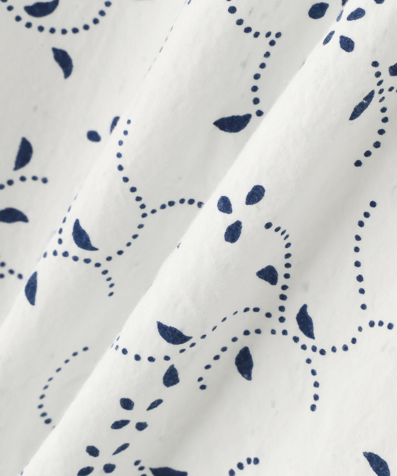 quitan / TRANSYLVANIAN INDIGO PRINT SAILOR SHIRT