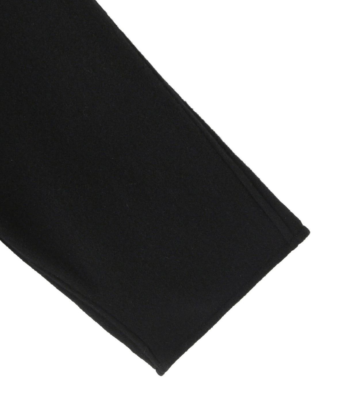 quitan / WOOL CASHMERE KNIT FLEECE 3/4 SLEEVE SHIRT