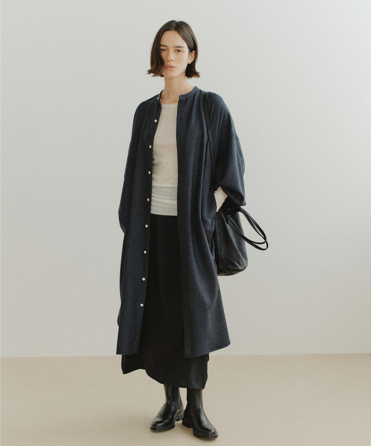 [別注] quitan / DORMAN LONG SHIRT ''POINTY COLLAR''
