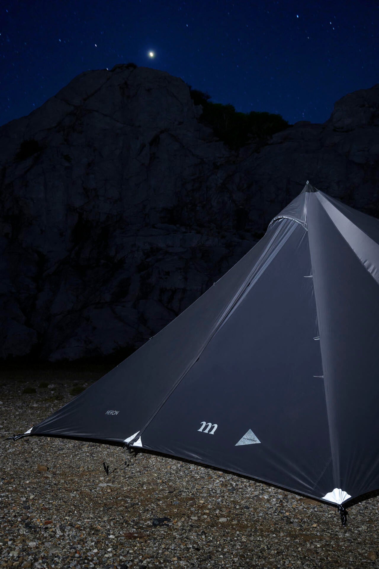 muraco × and wander HERON 1POLE TENT SHELTER SET | and wander