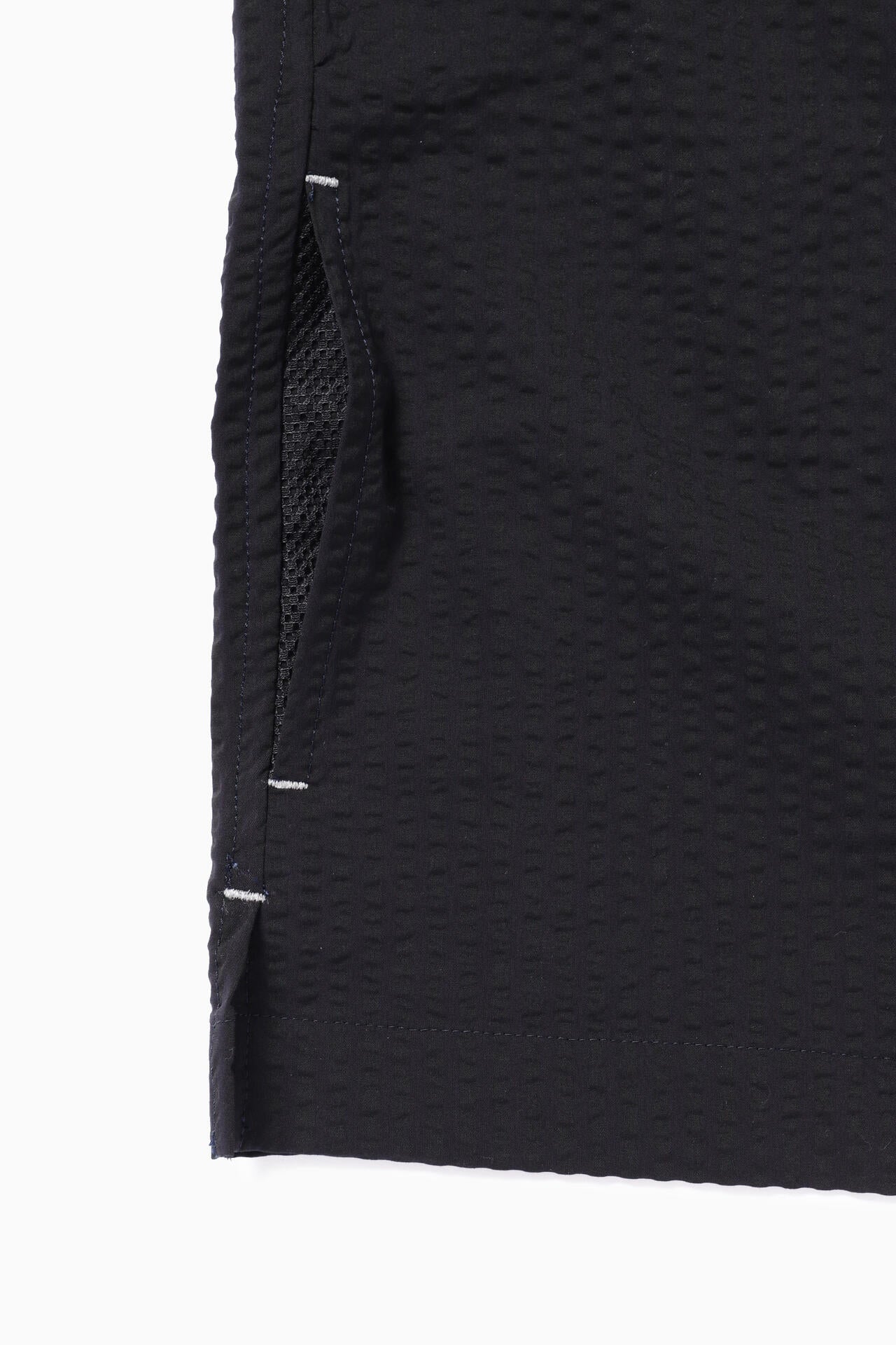 Dry soft seersucker SS shirt