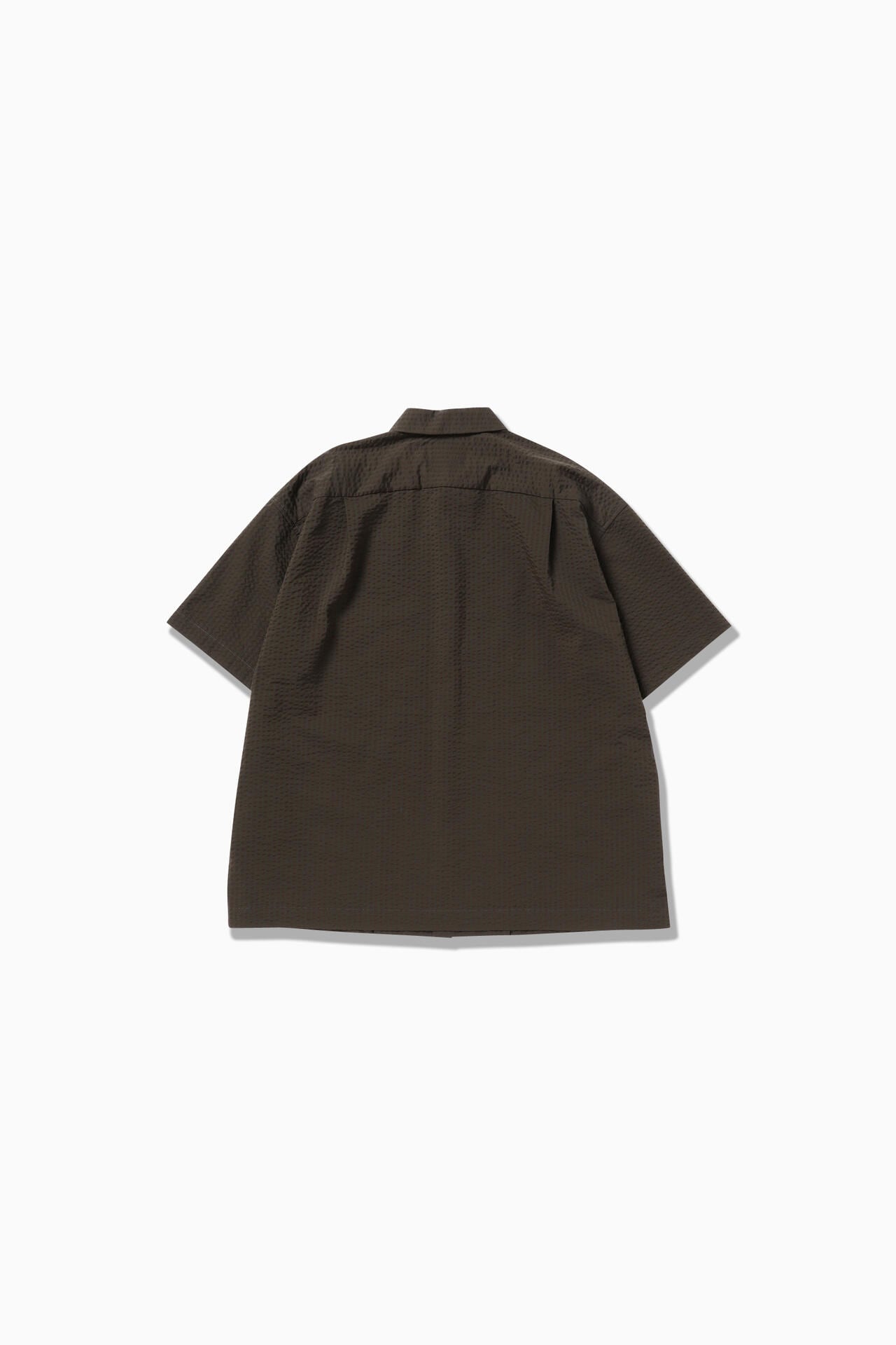 Dry soft seersucker SS shirt
