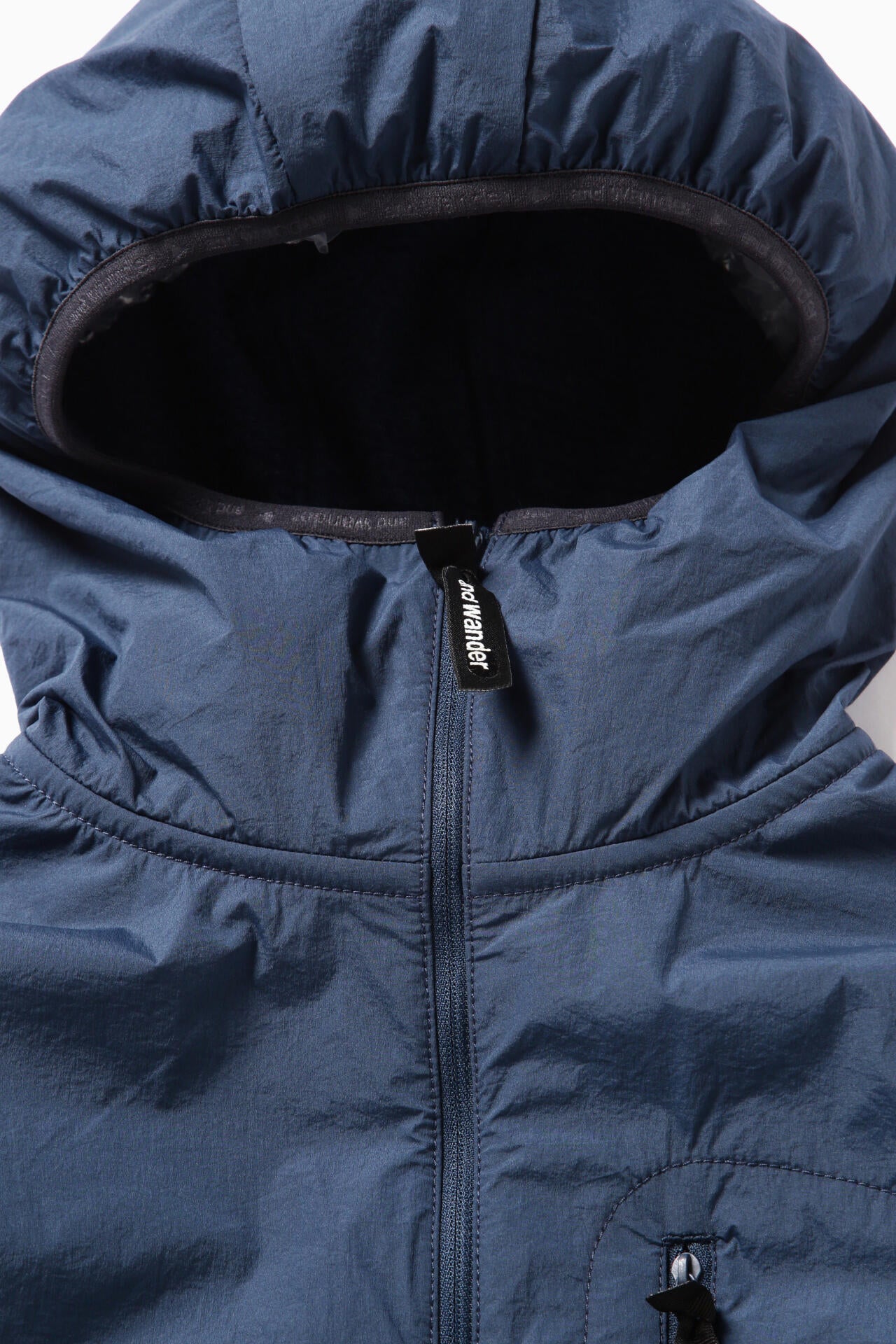 Navy Wolf ページになります alpha direct f/z hoodie | and wander（アンドワンダー） ｜【公式