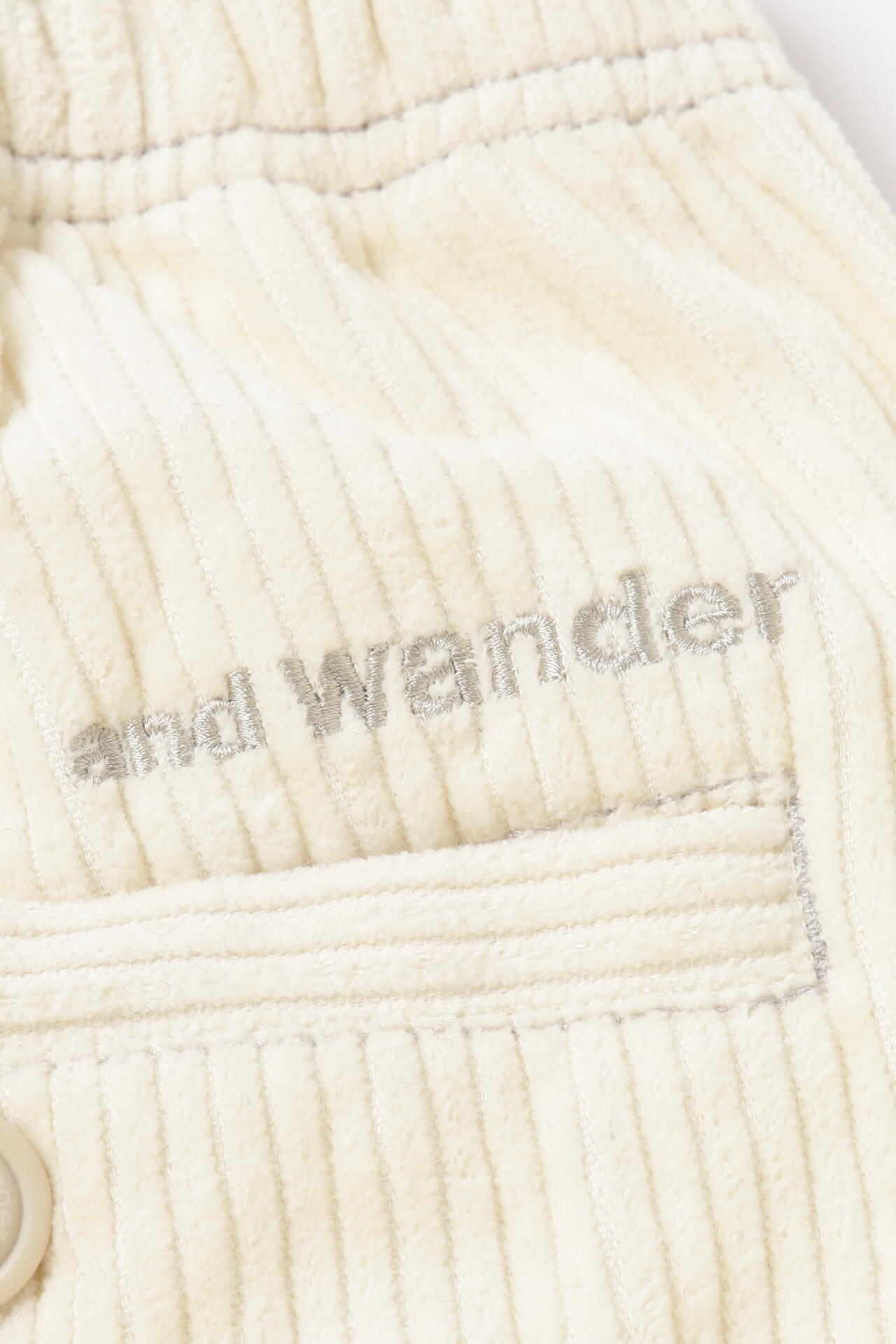 corduroy pants | and wander（アンドワンダー） ｜【公式】通販mix