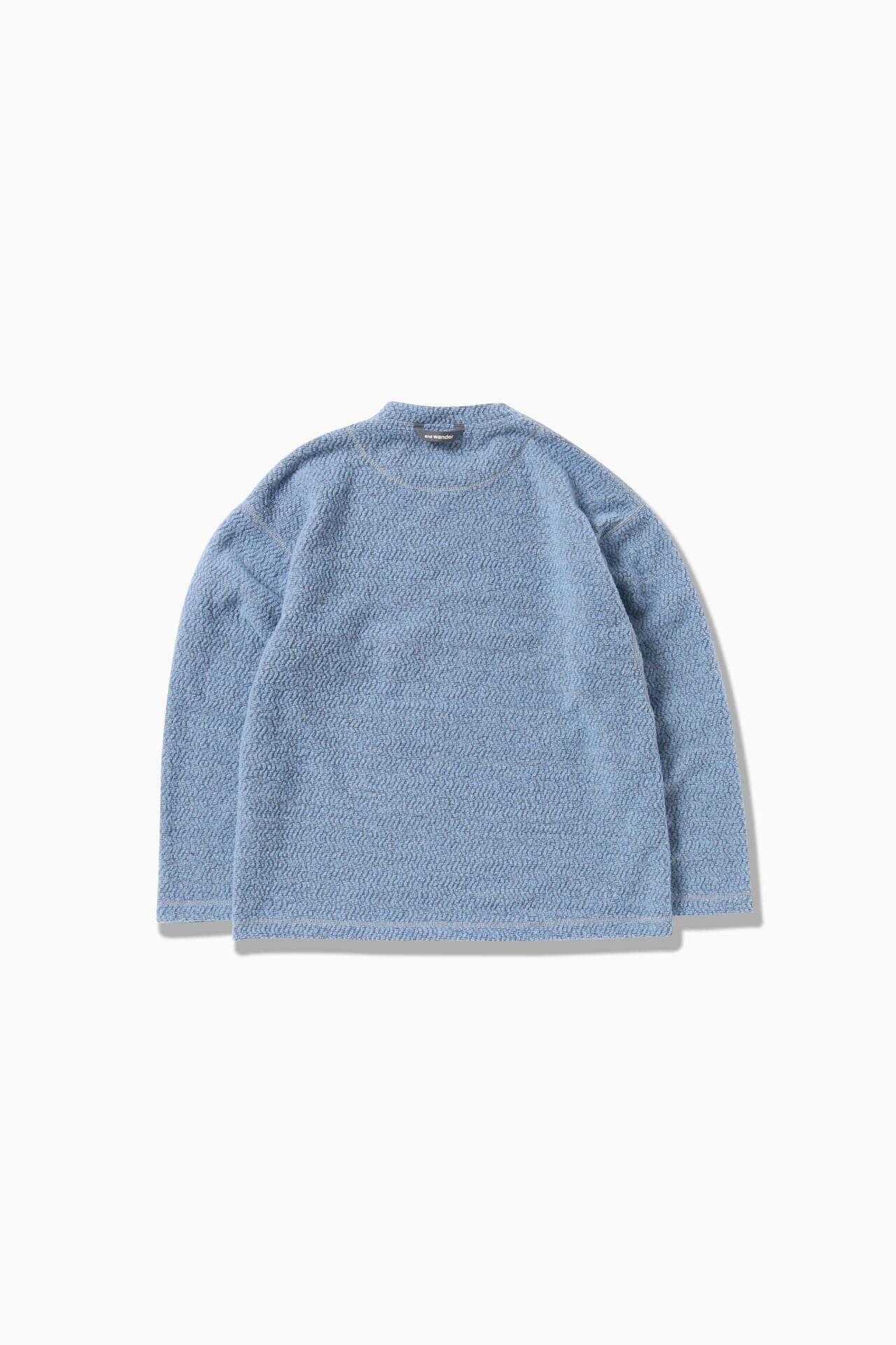 re wool JQ crew neck | and wander（アンドワンダー） ｜【公式】通販