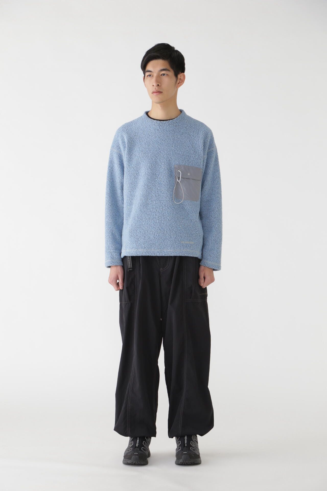 re wool JQ crew neck | and wander（アンドワンダー） ｜【公式】通販