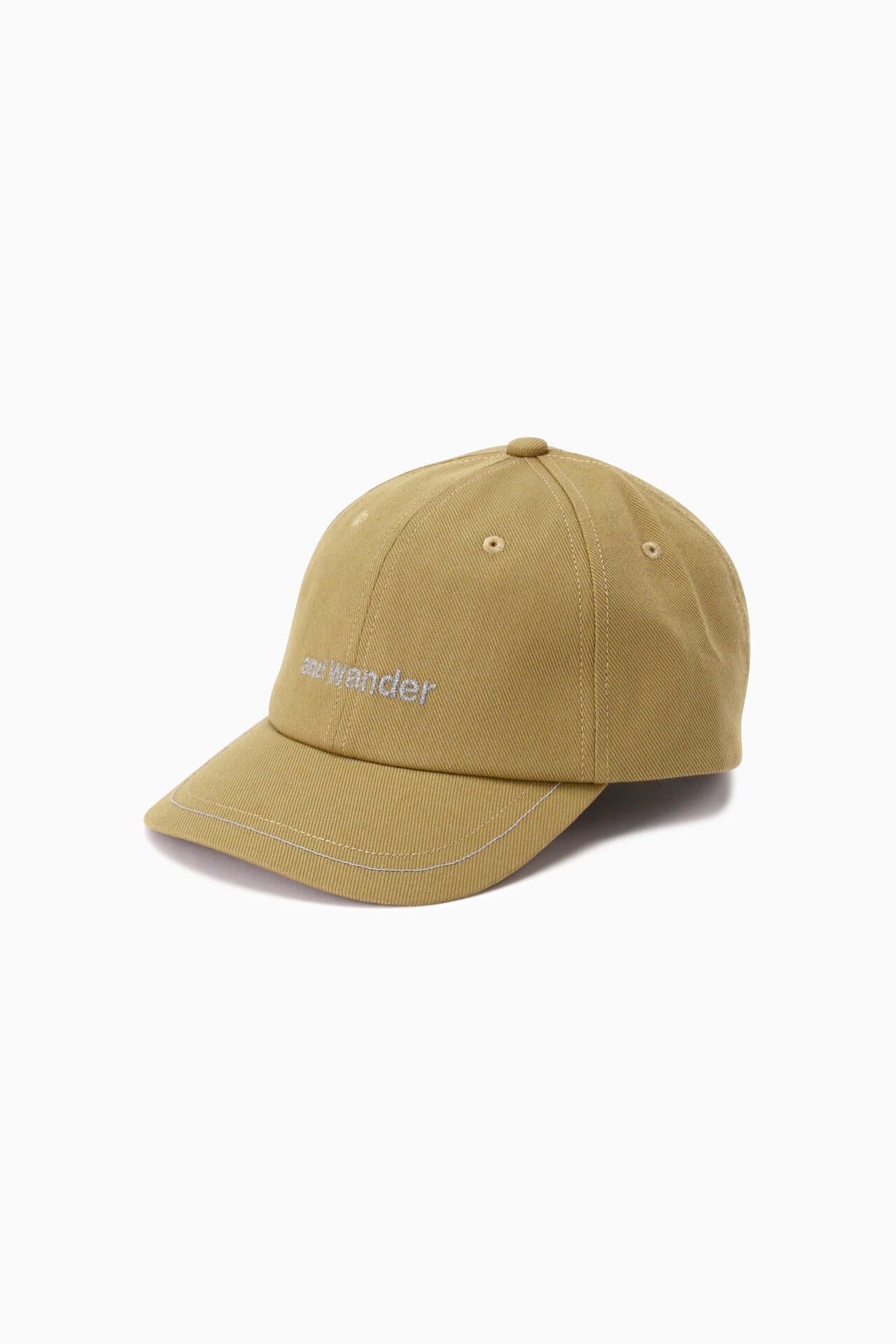 cotton twill cap | and wander（アンドワンダー） ｜【公式