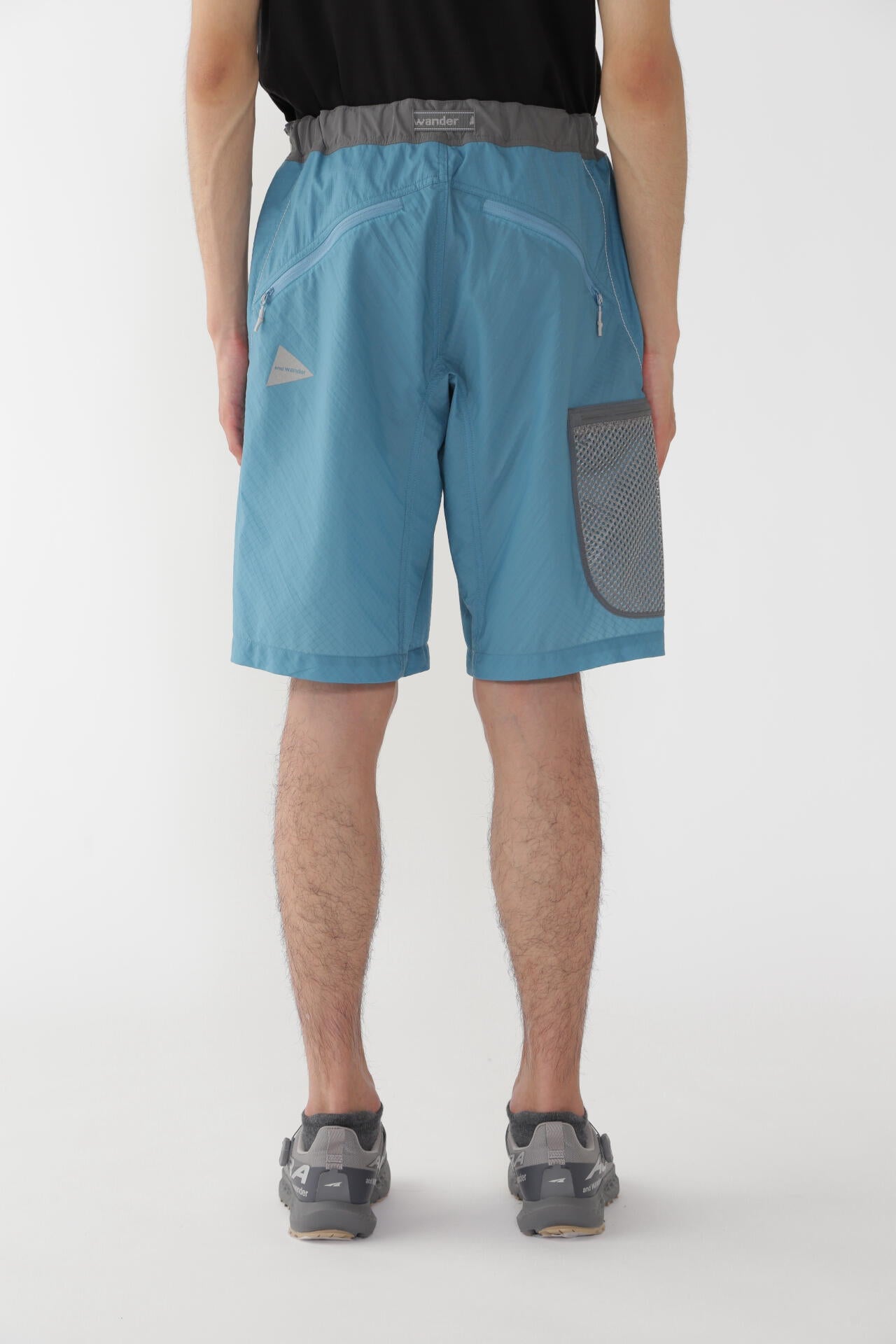 breath rip short pants | and wander（アンドワンダー） ｜【公式